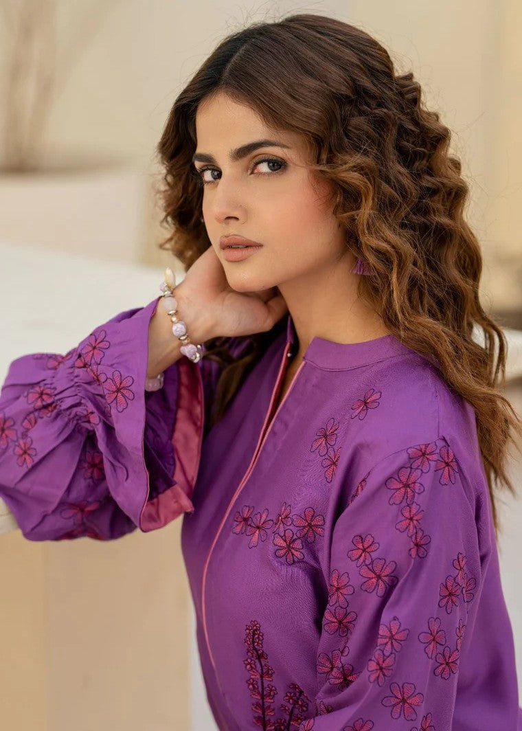 cotail Kurta Set in Purple
