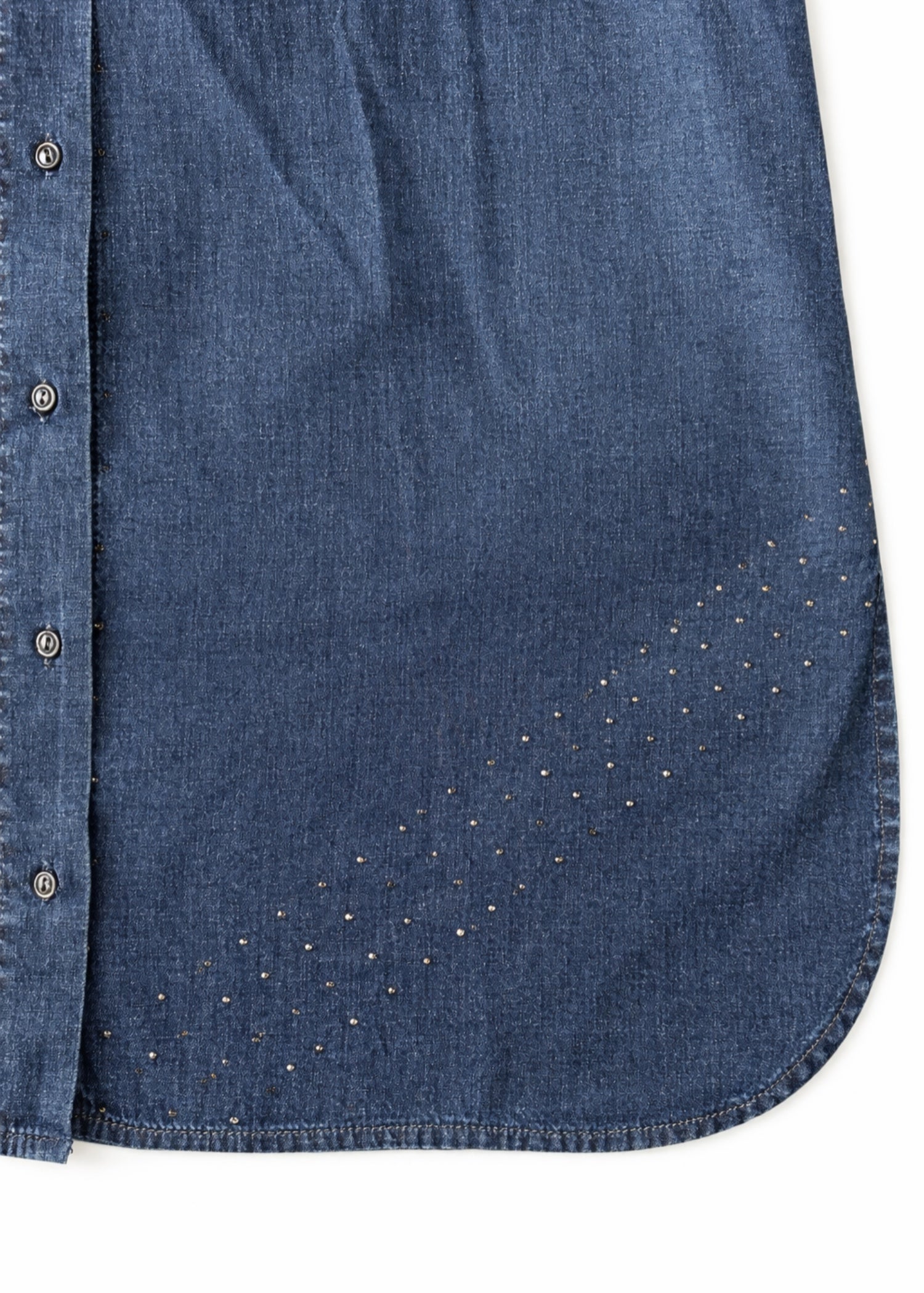 denim-like chambray Co Ord Sets in Dark blue