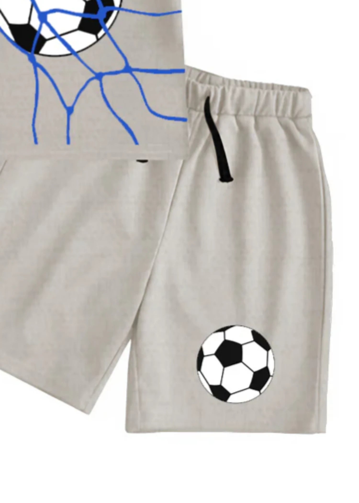 cotton Co ord Sets in Light grey