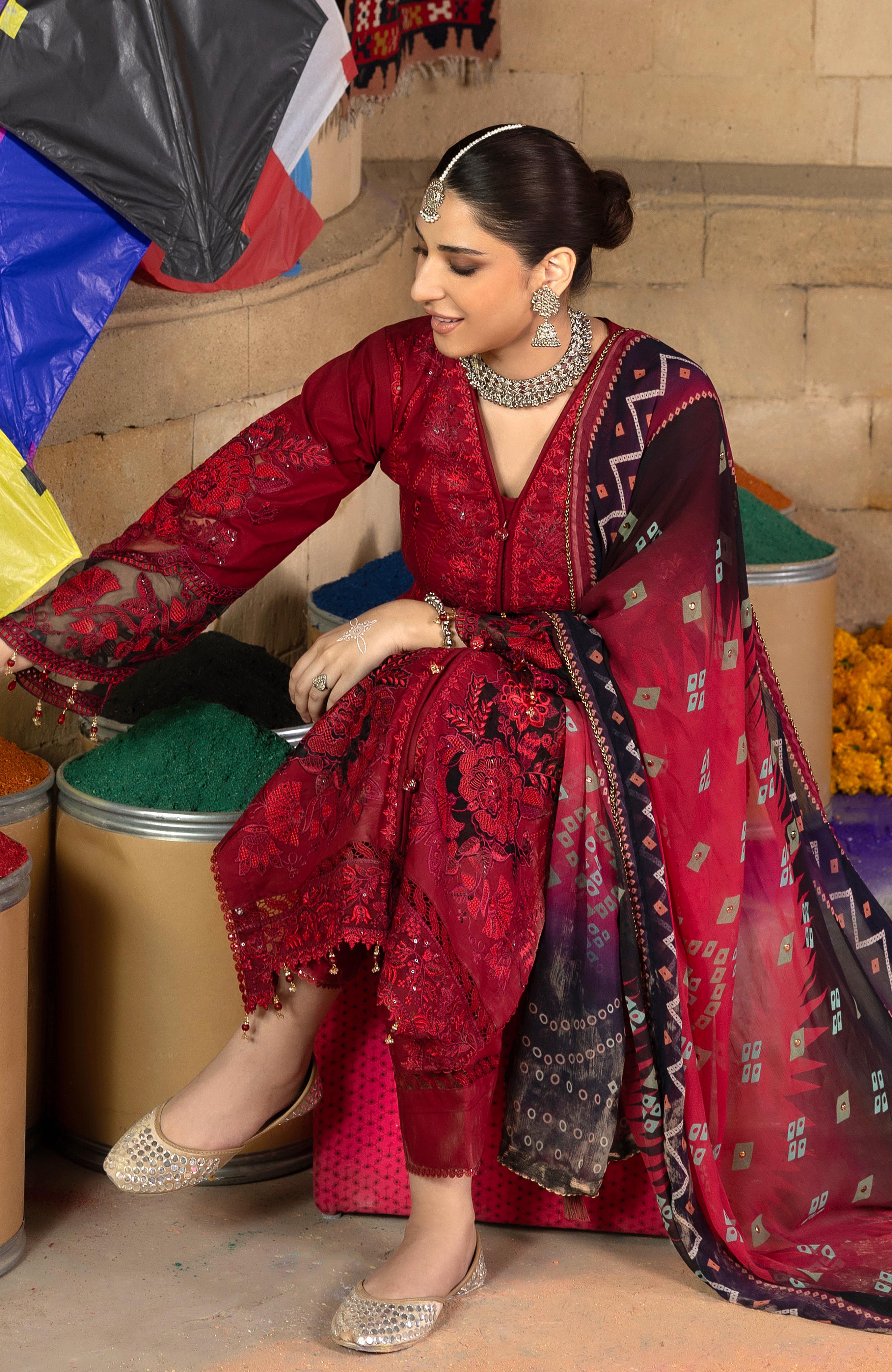 Bandhani Lawn - The Tales of Jaipur – BTJ-26-09