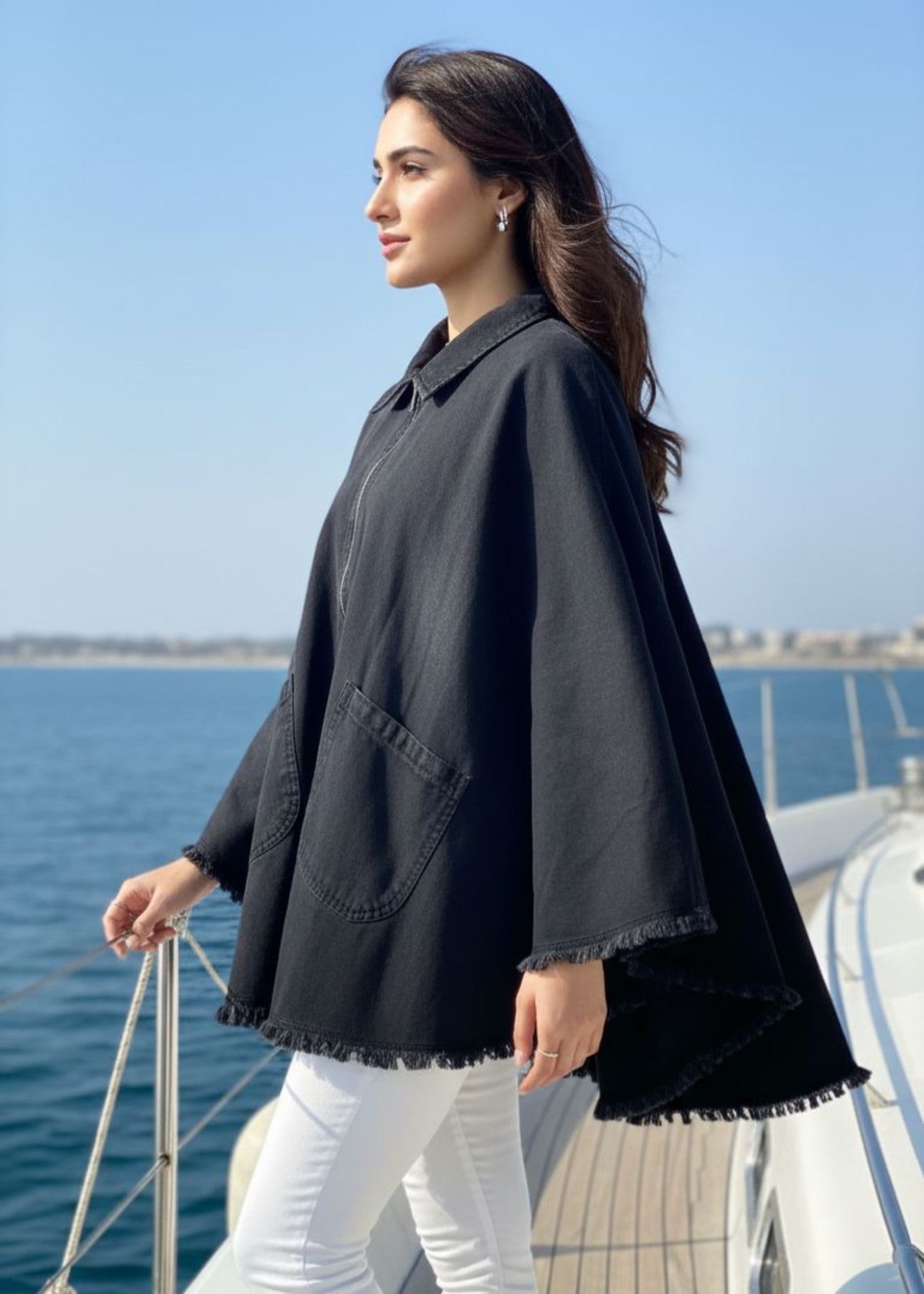 denim Jacket in Black