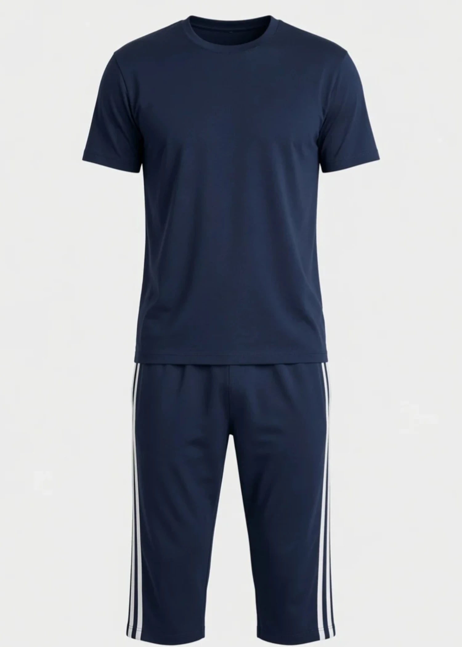 cotton jersey Tracksuit in Midnight blue
