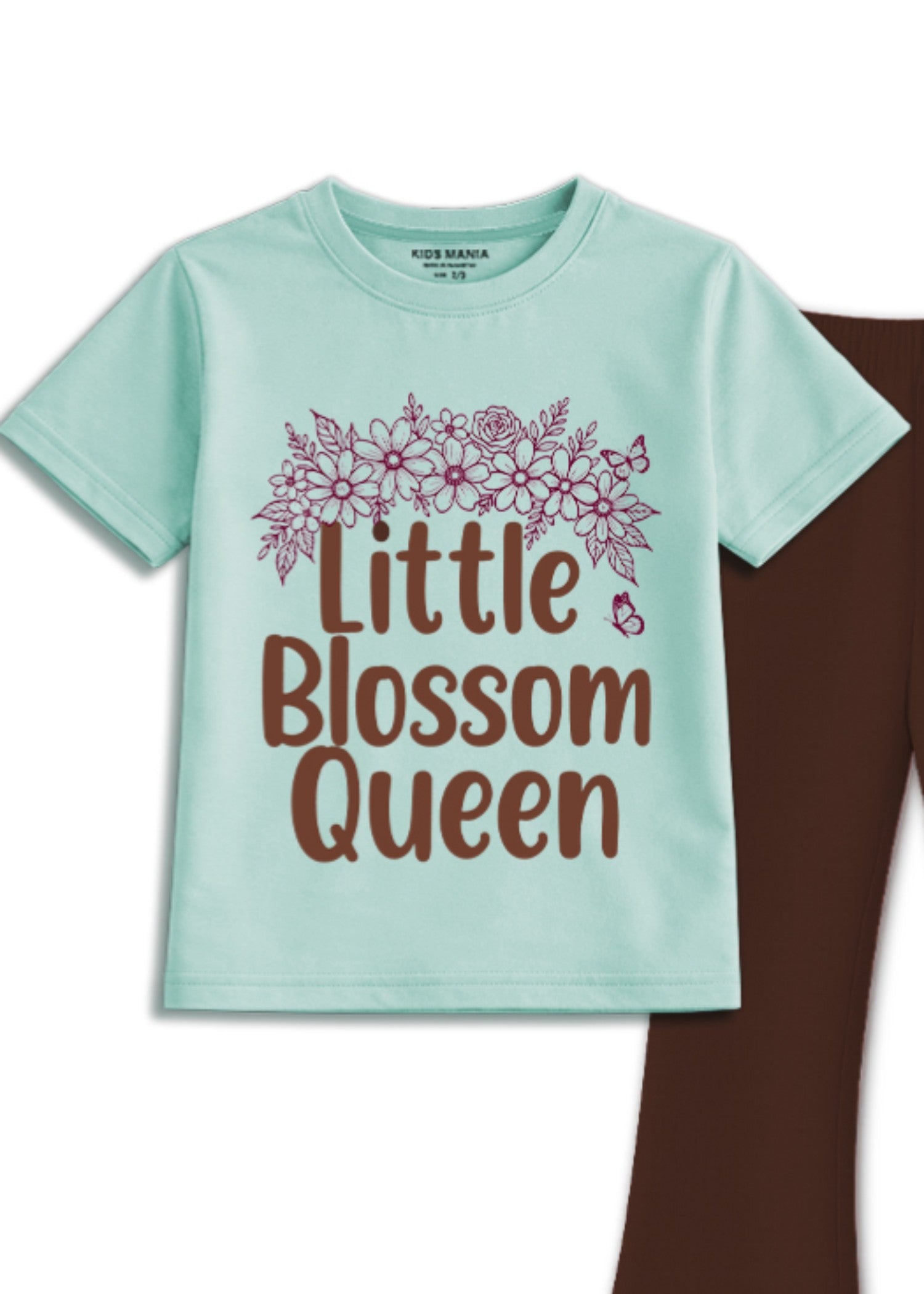 Co Ord Sets in Chocolate brown, mint green
