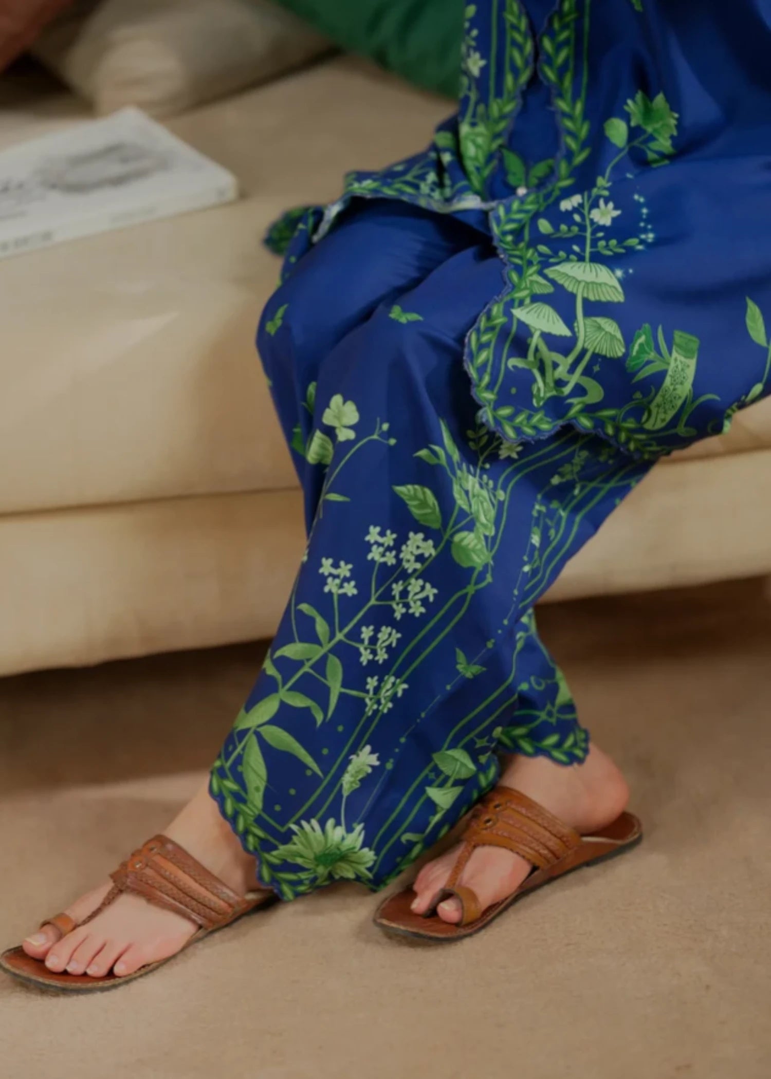 cambric Co Ord Sets in Blue