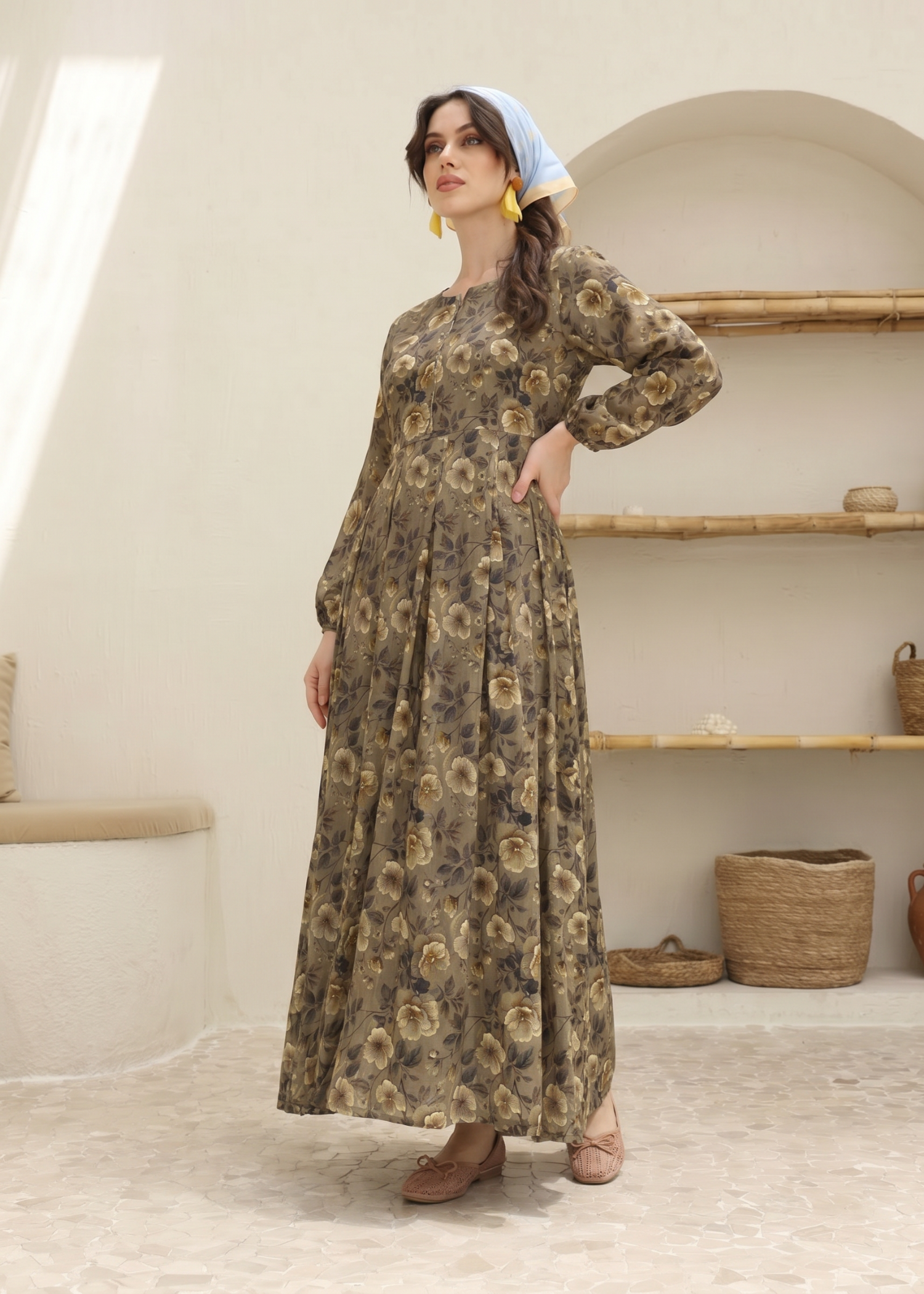 lawn Maxi in Peanut