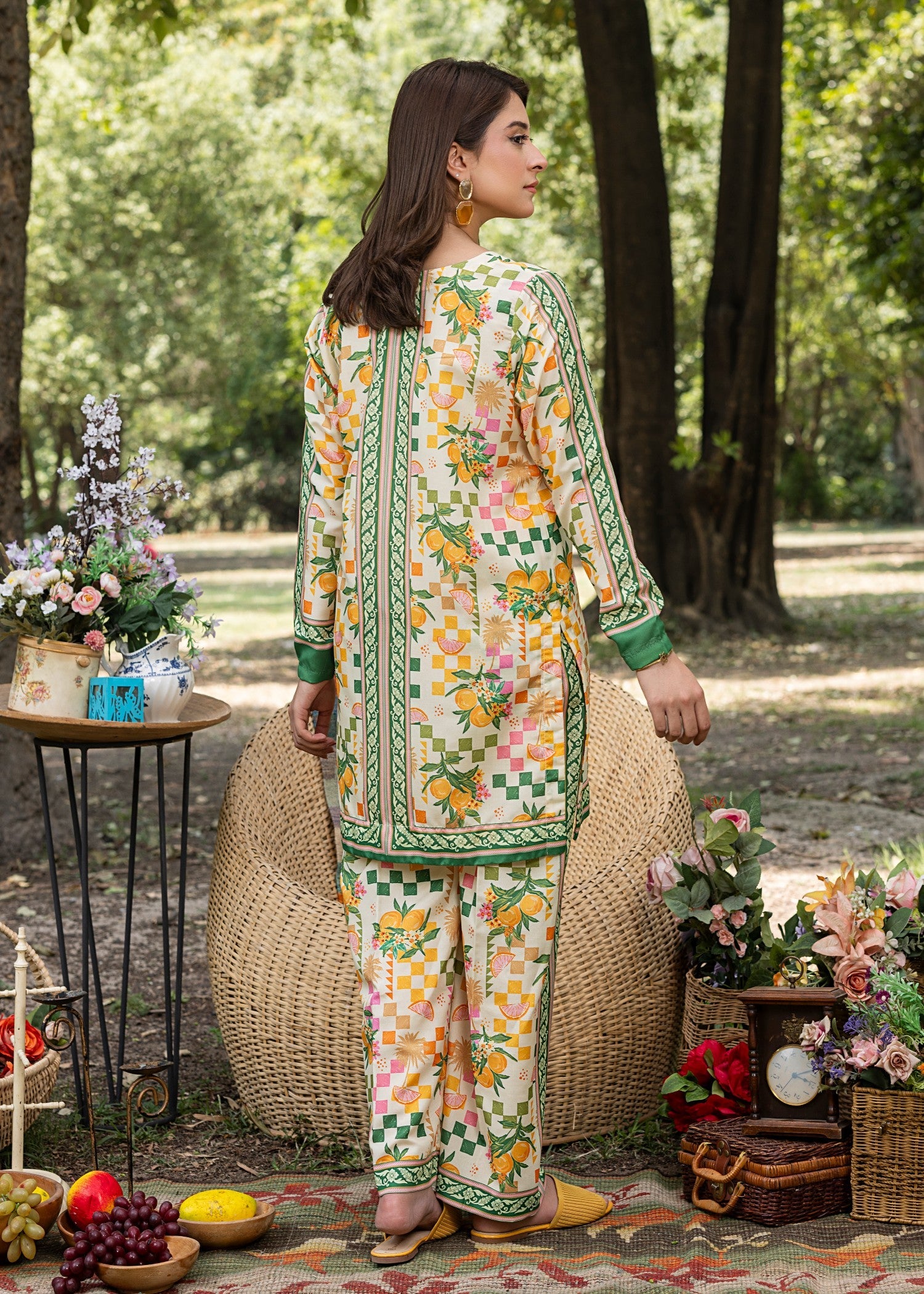cotton silk Co Ord Sets in Multi