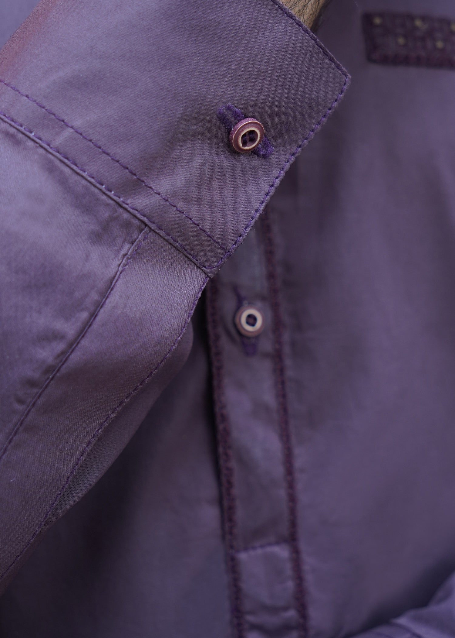 cotton viscose Unstitched in Purple