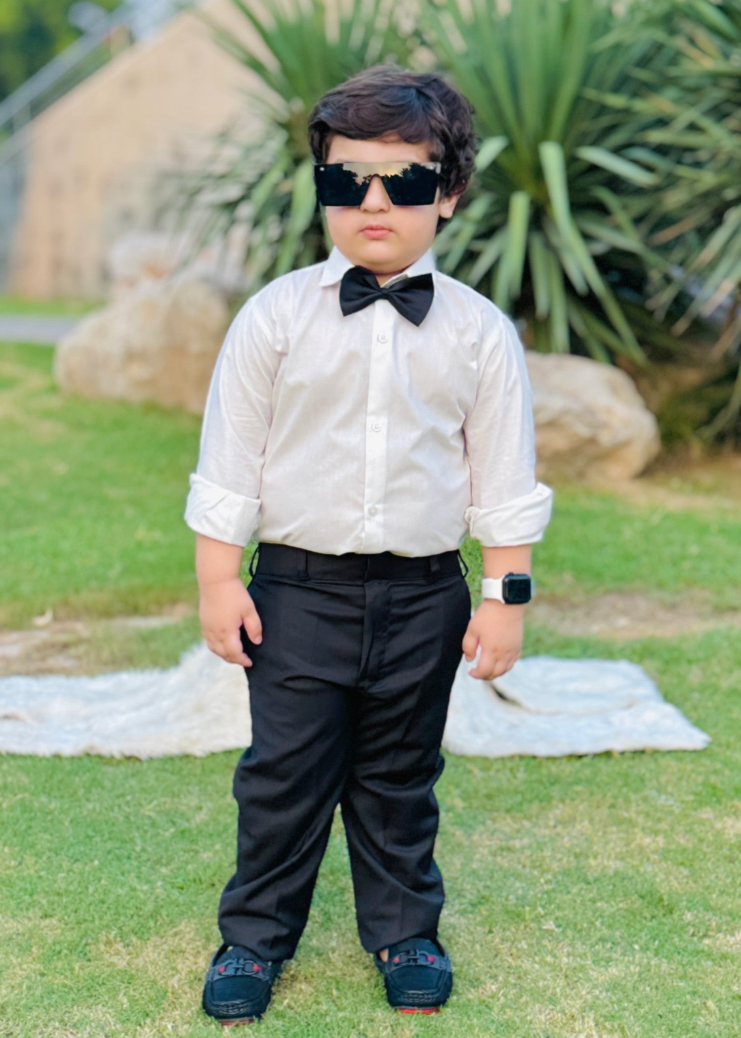 suiting Suits in White, black