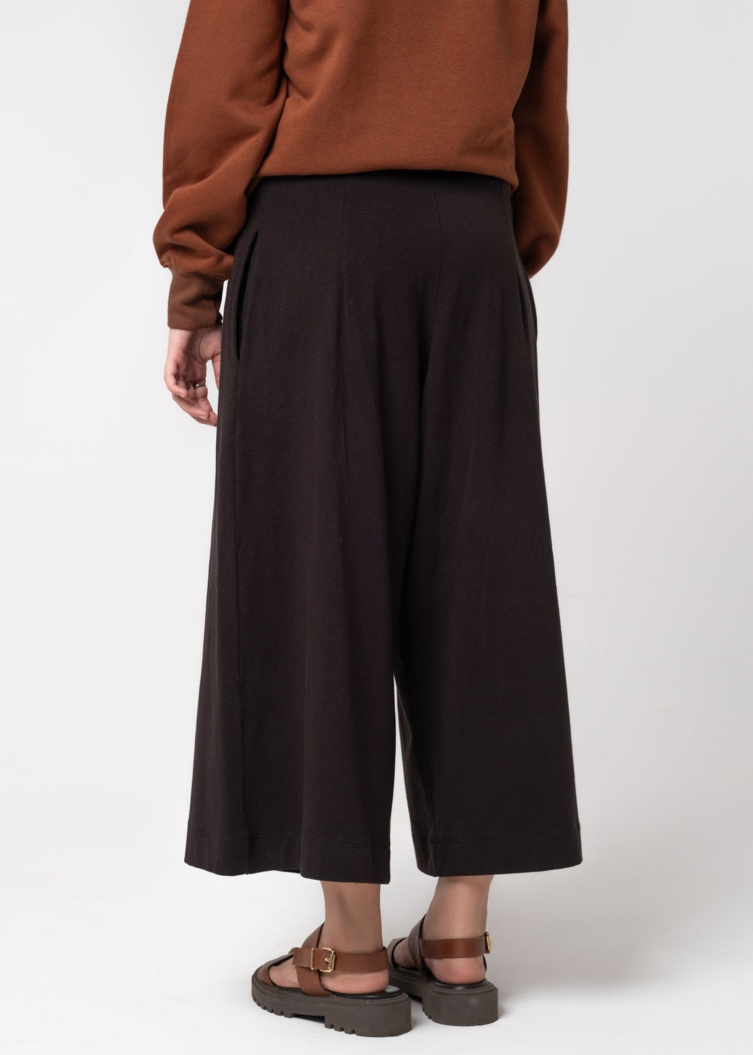 fleece Trousers in Black