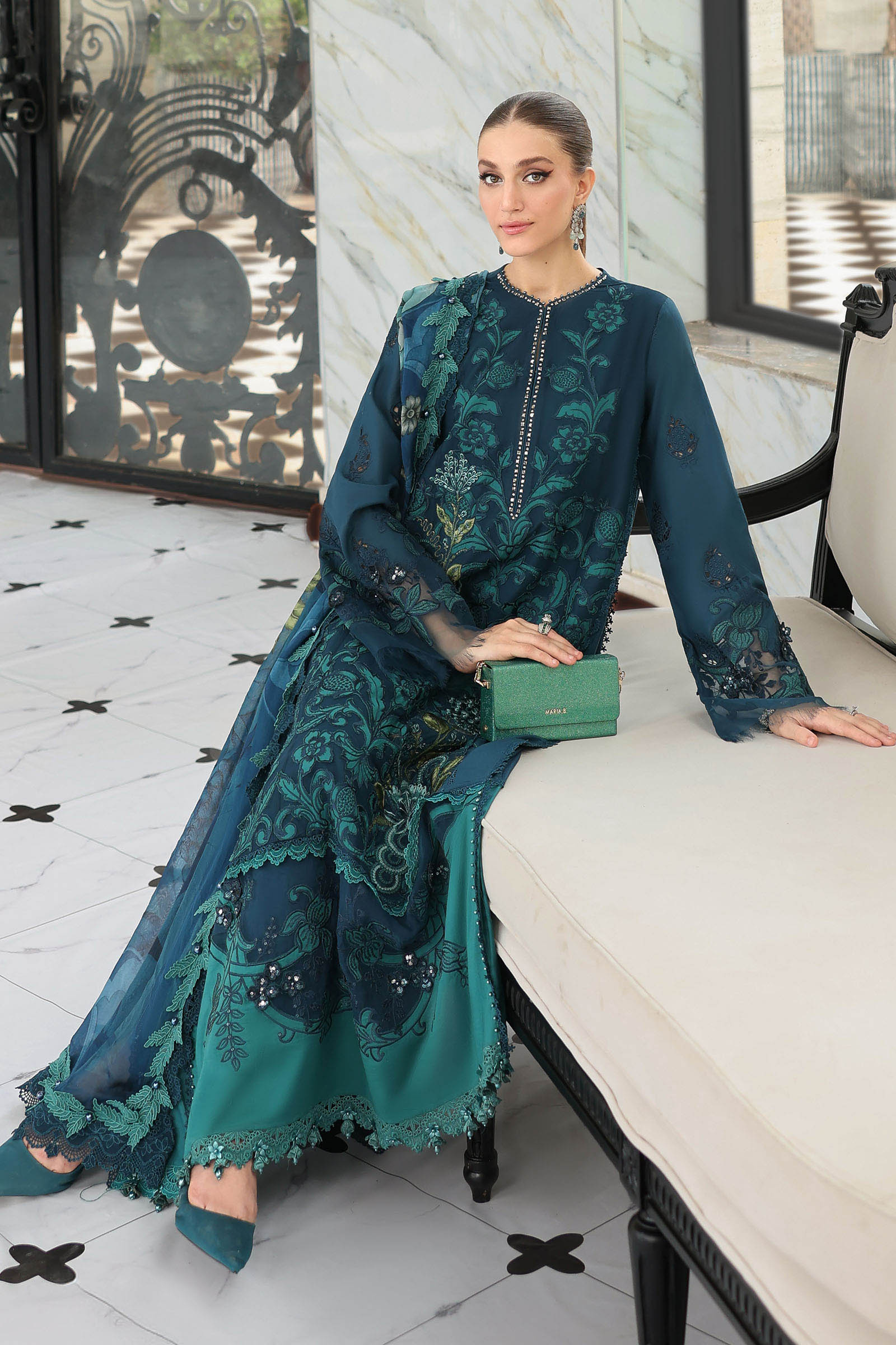 Eid Festive Luxury Lawn – EL26-06