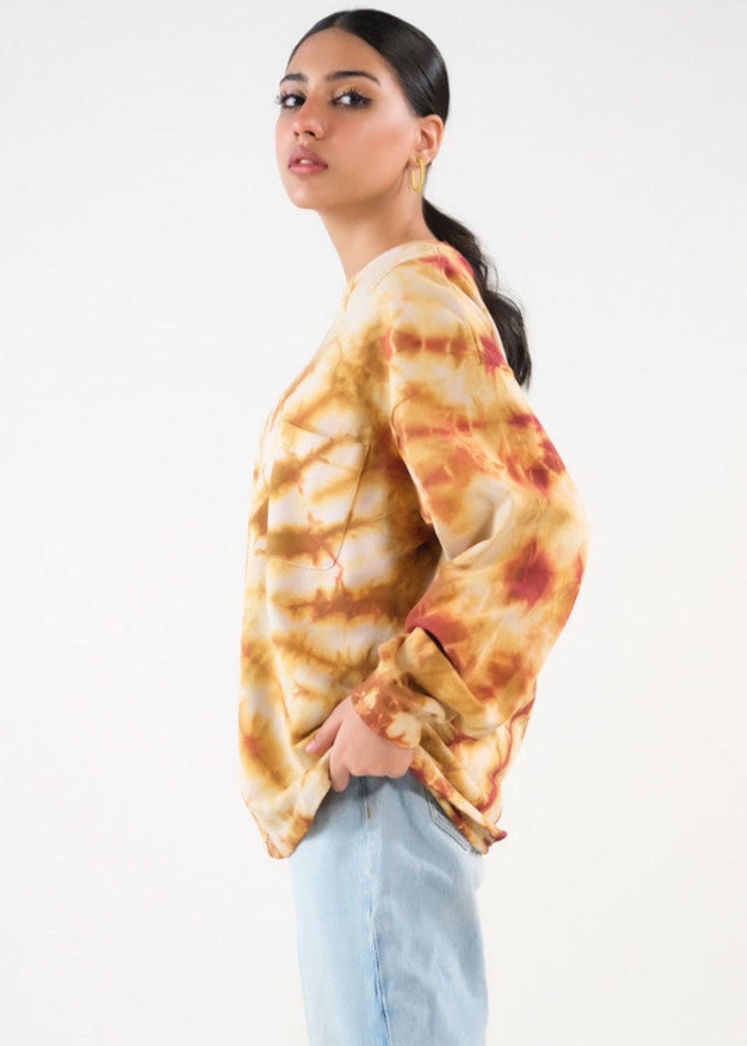 terry Sweatshirt in Multi