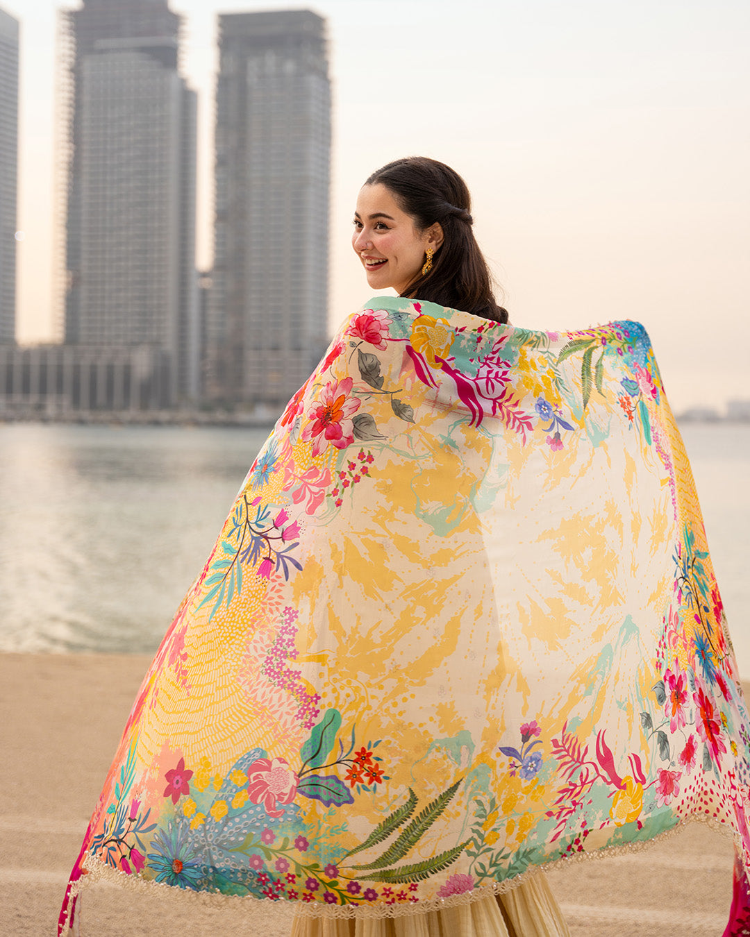 Aya Eid Luxury Lawn – Merjem