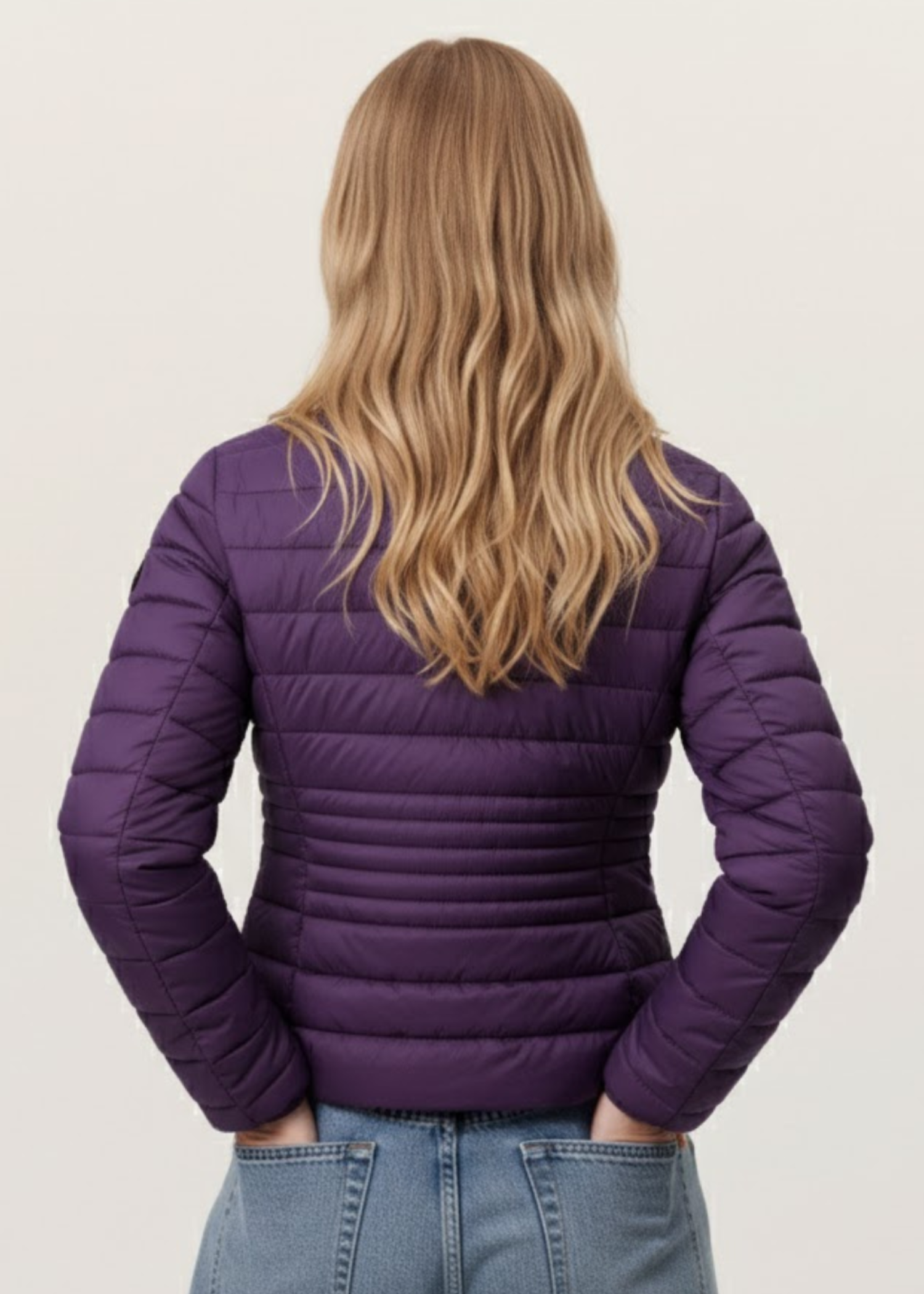 parachute Jacket in Deep purple