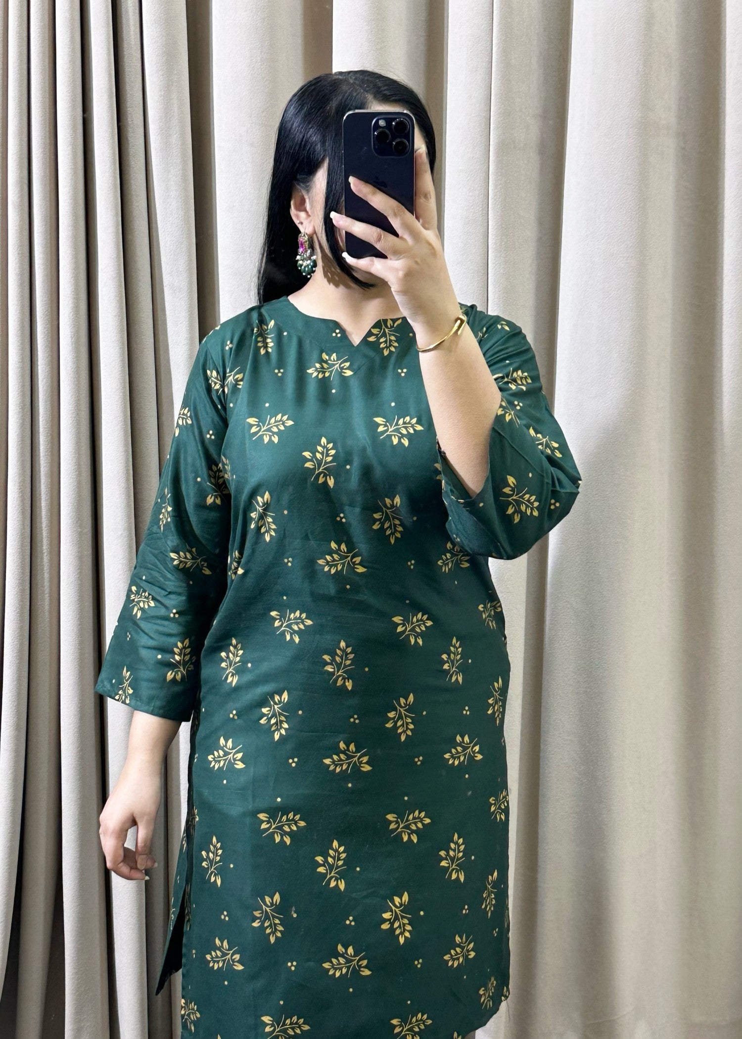 linen Co Ord Sets in Bottle green
