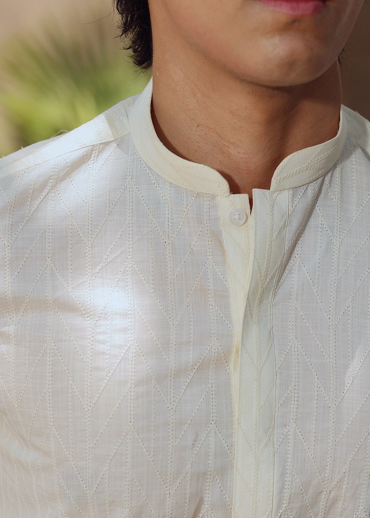 cotton Kurta in Cream