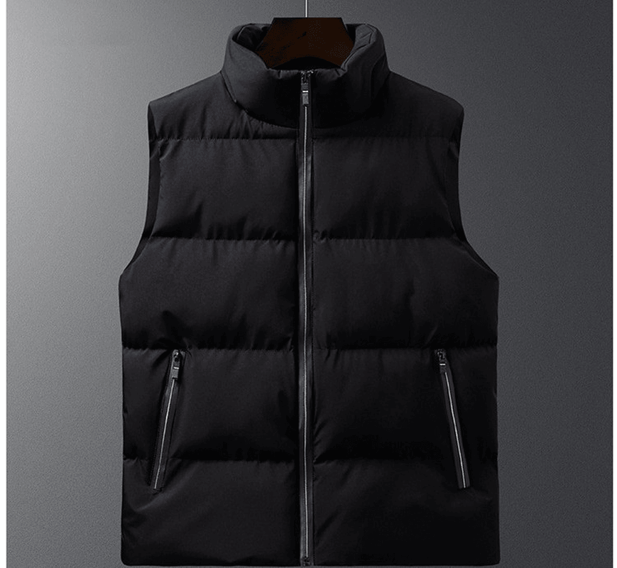 Down Cotton Vest Men'S Autumn Ad Winter Thickening Leisure