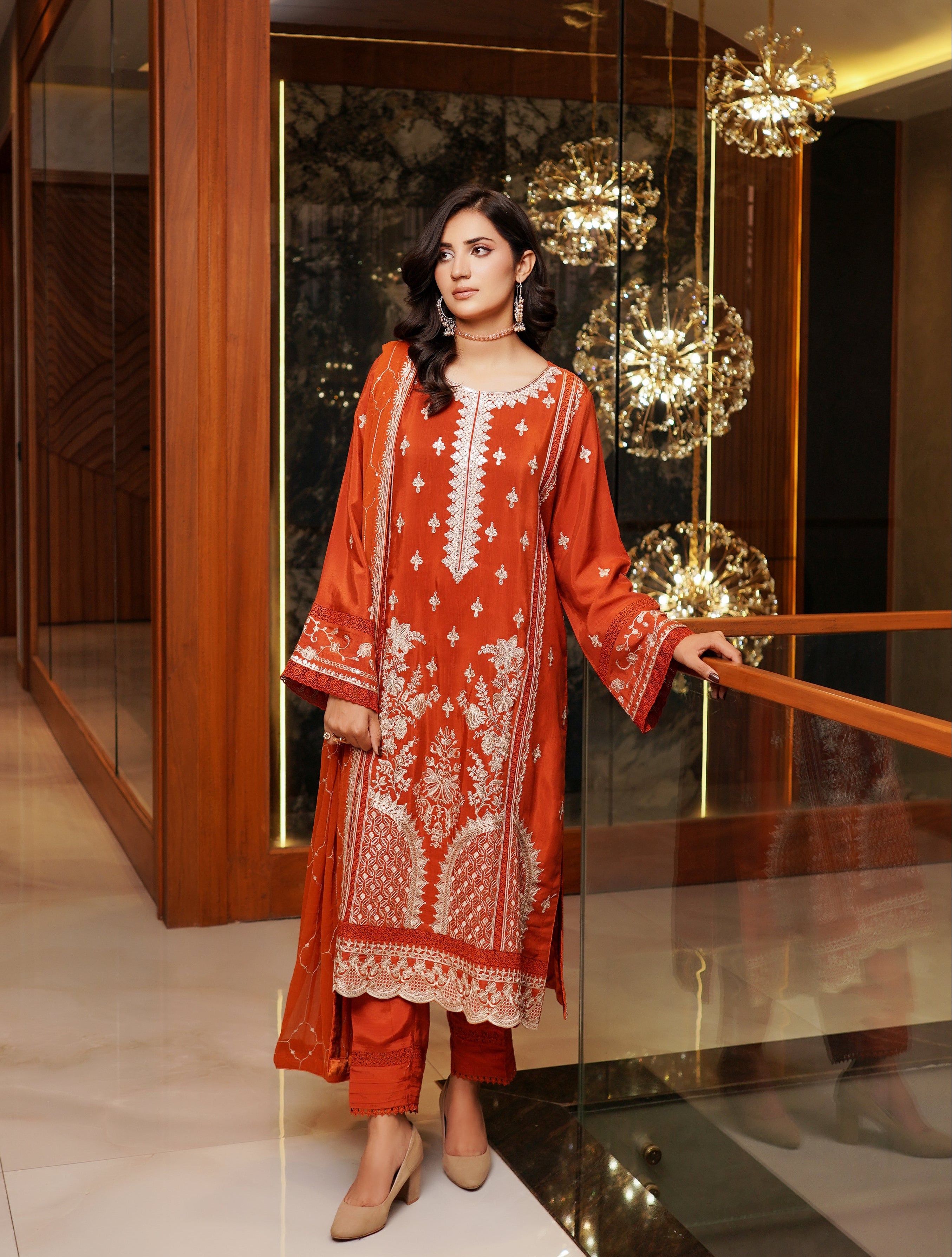 Shamooz Silk Edit Festive Pret Formals – D-4