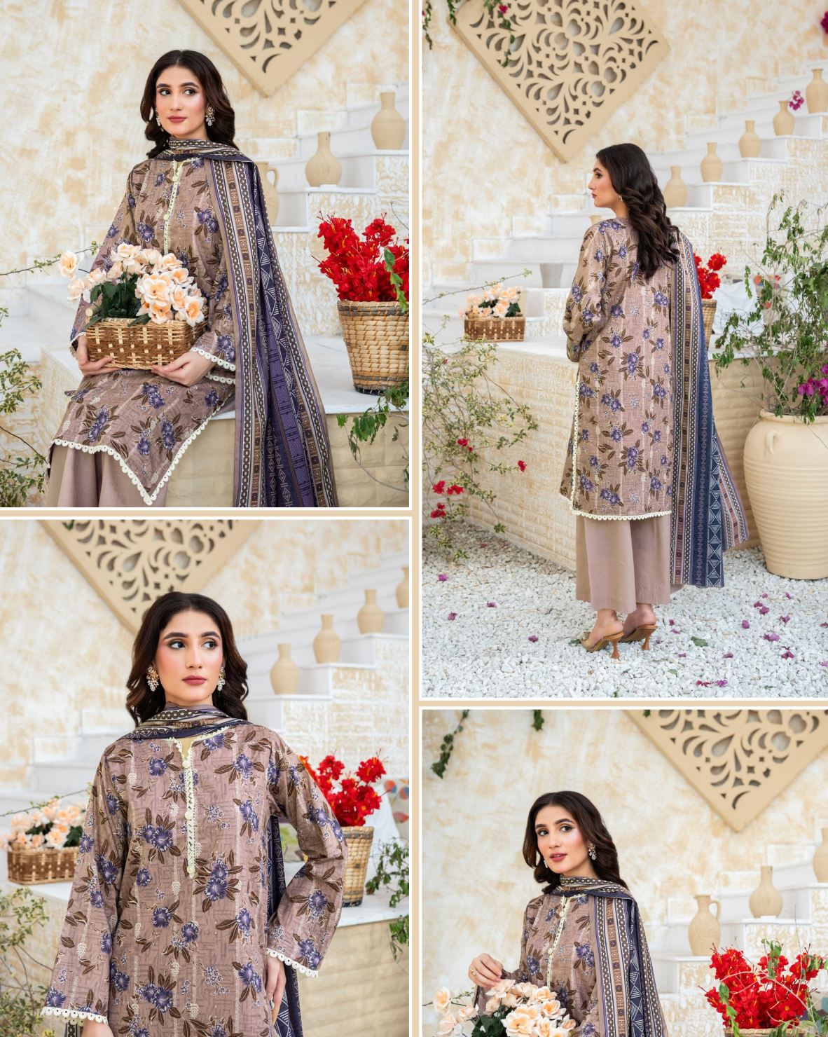 Dabiha Printed Lawn D - 11