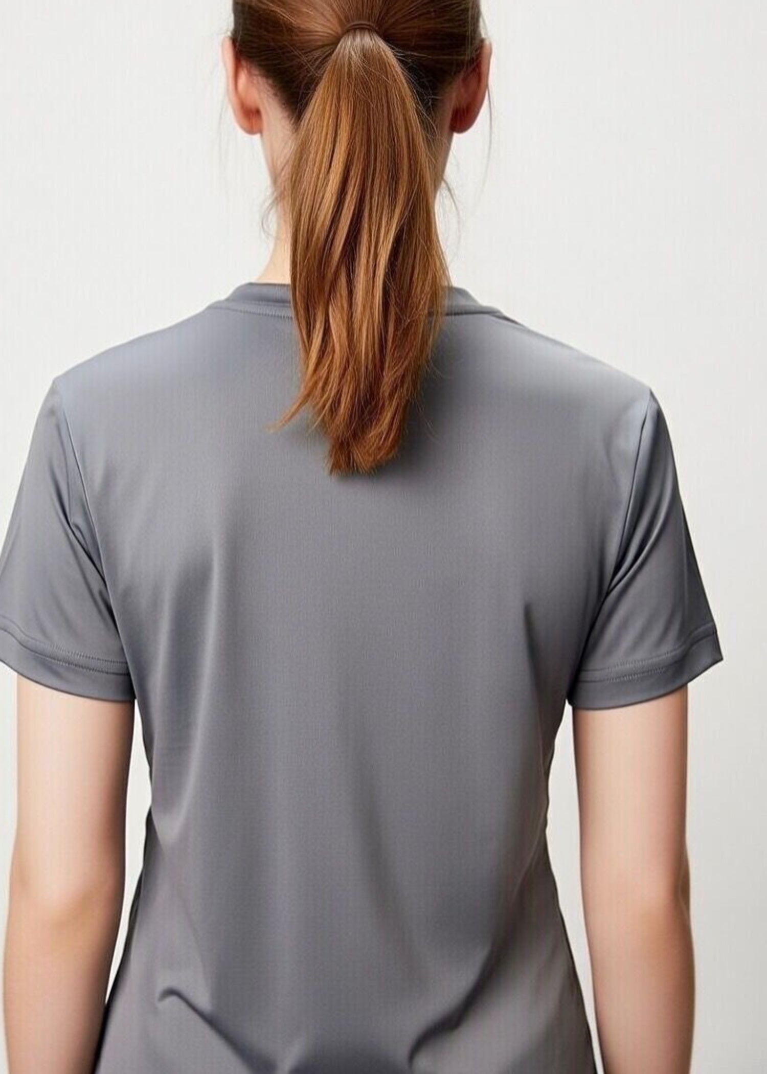 cotton T Shirt in Dim grey