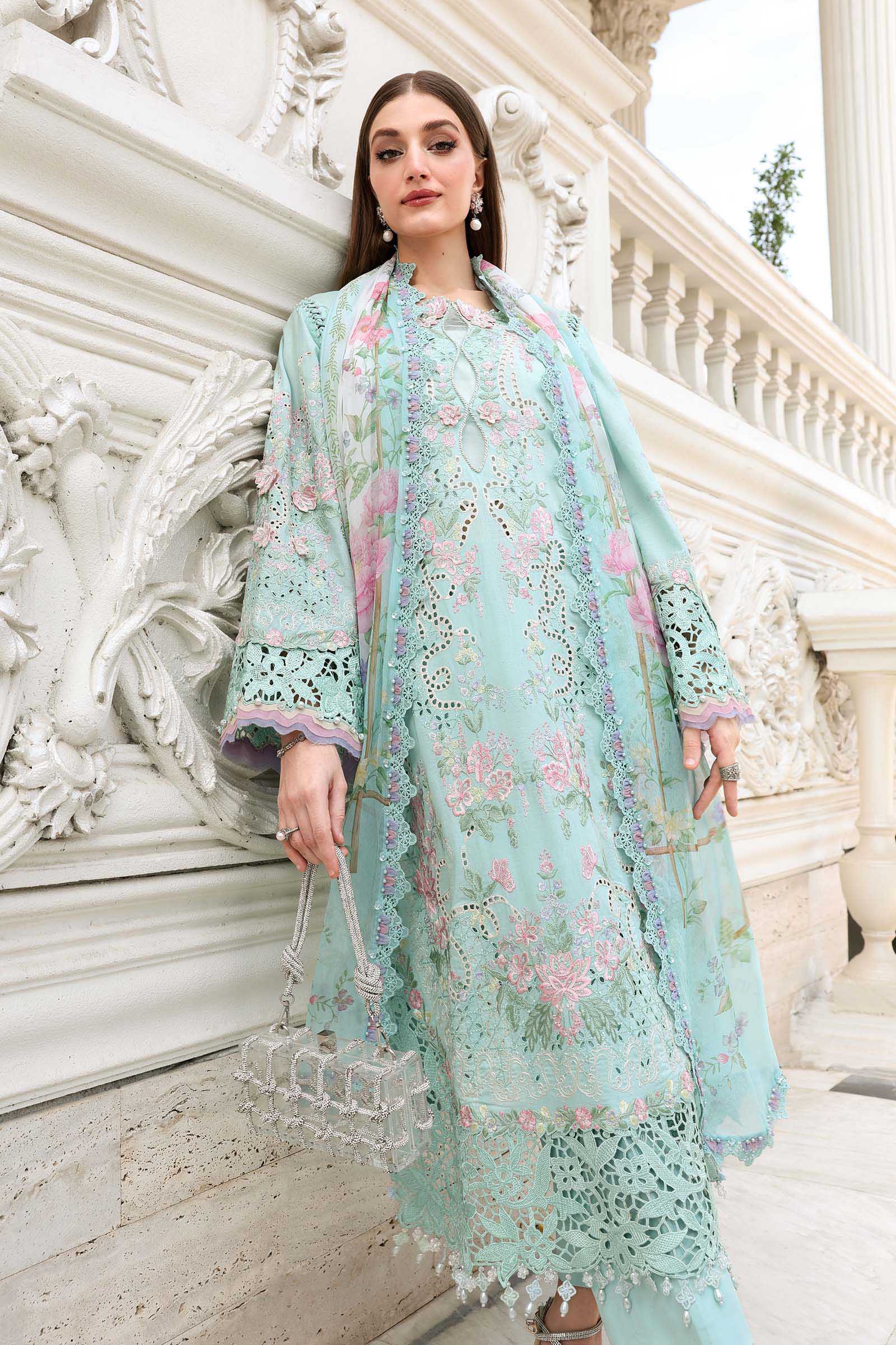 Eid Festive Luxury Lawn – EL26-15