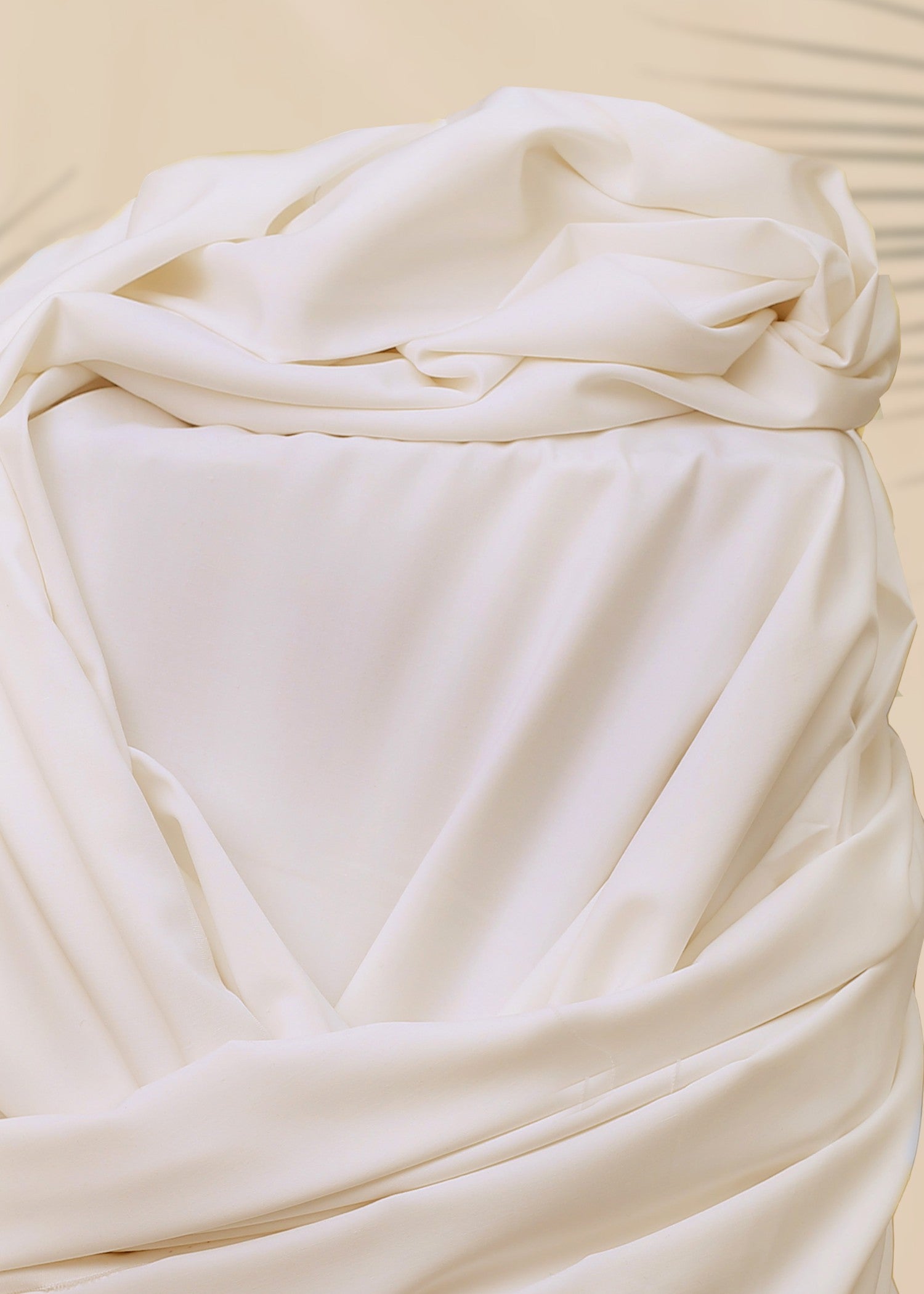 blend boski Shalwar Kameez in Cream