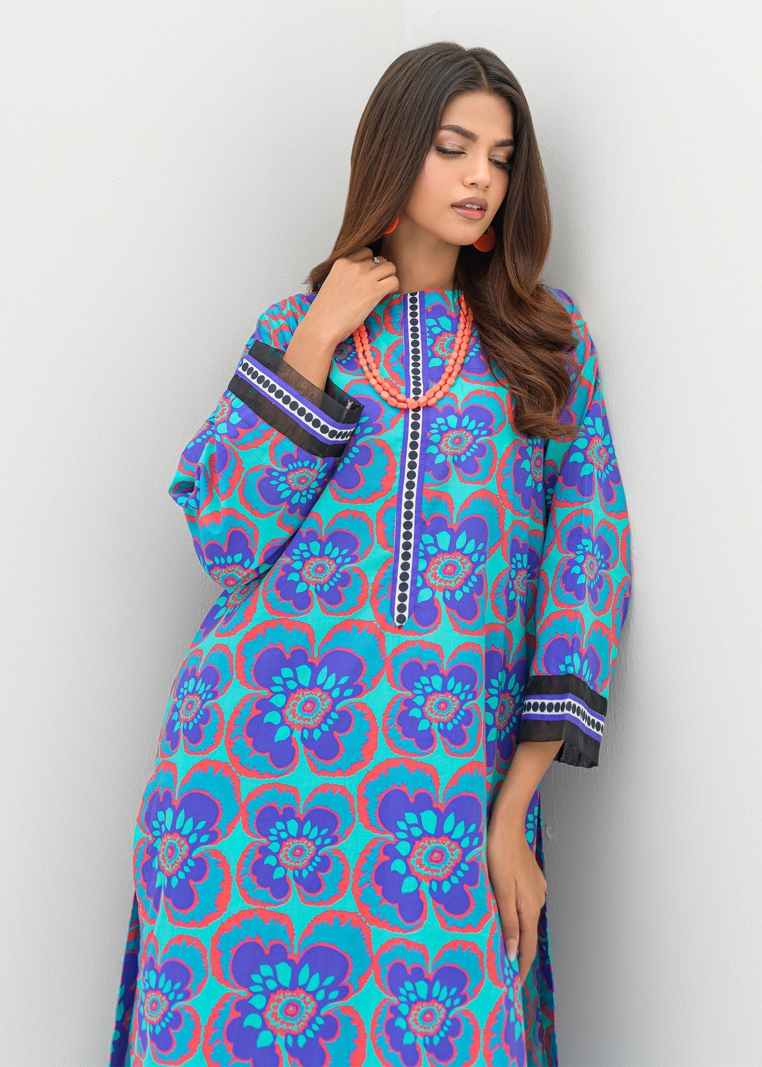 cambric Co Ord Sets in Turquoise