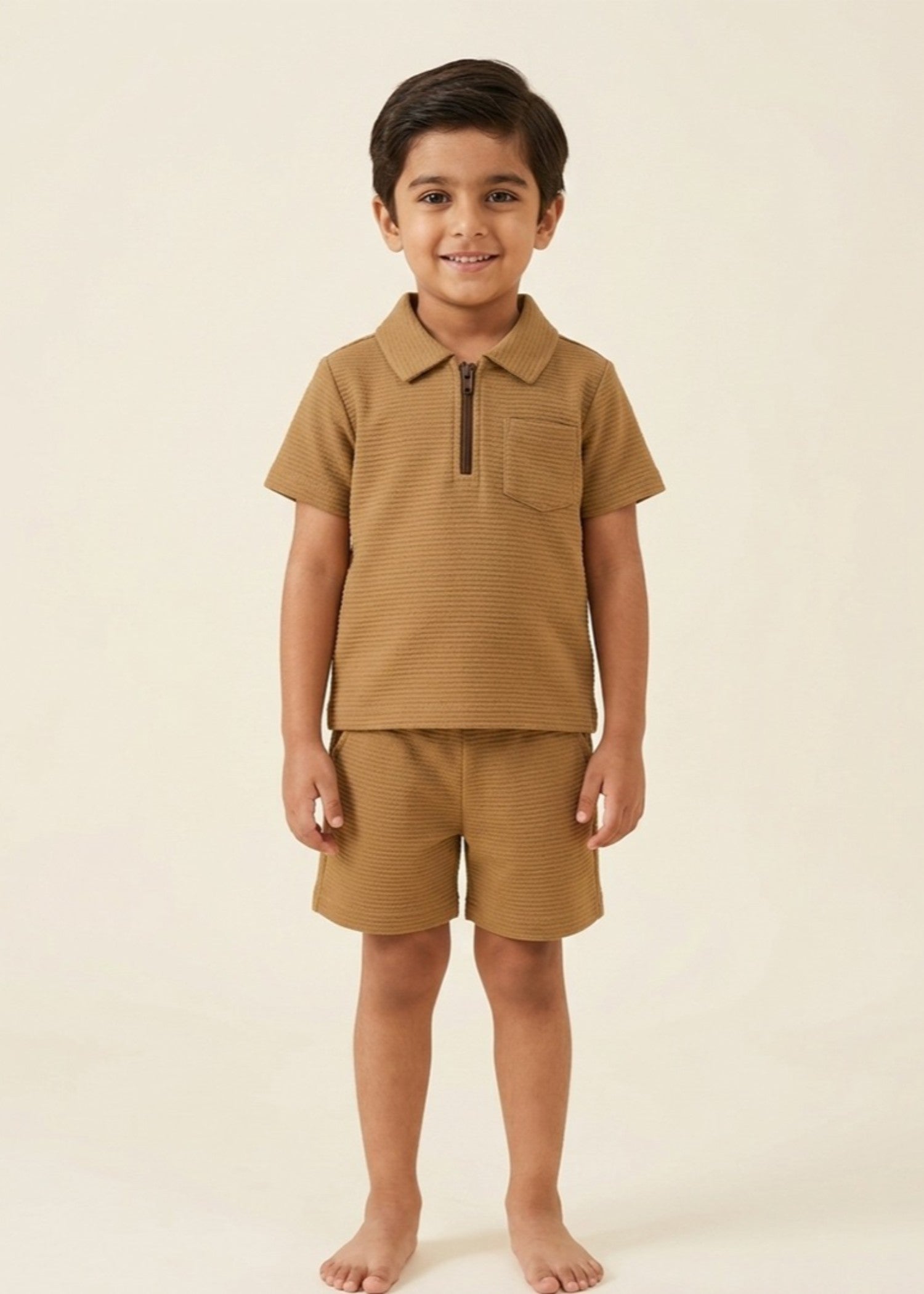 Co ord Sets in Camel brown