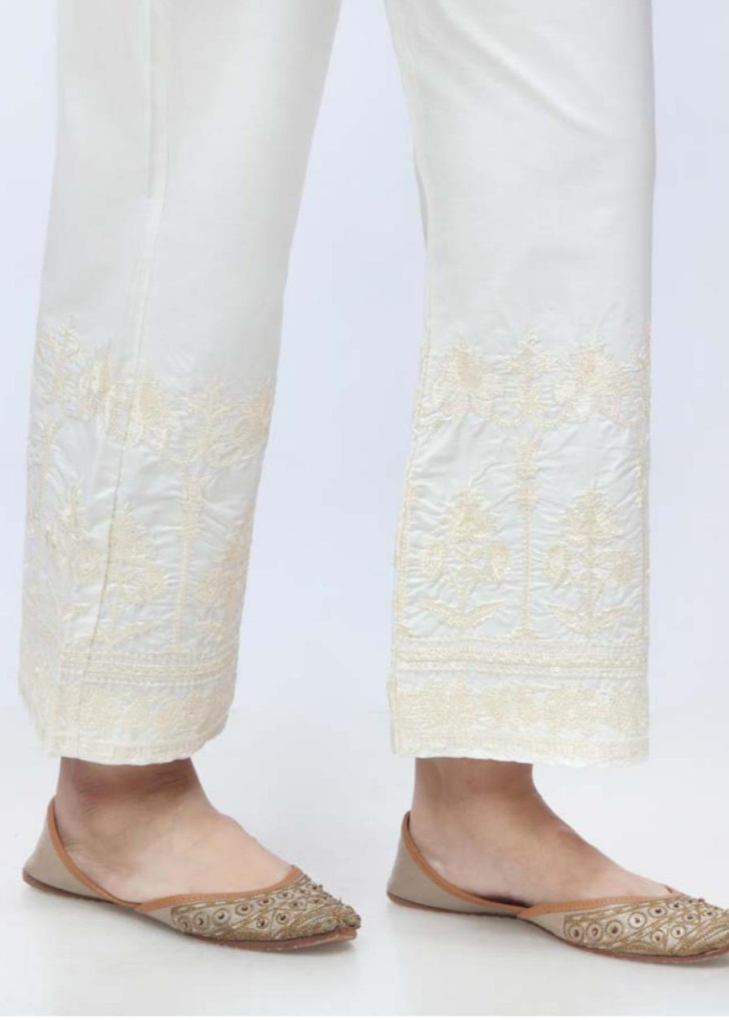 cambric Trousers in Cream