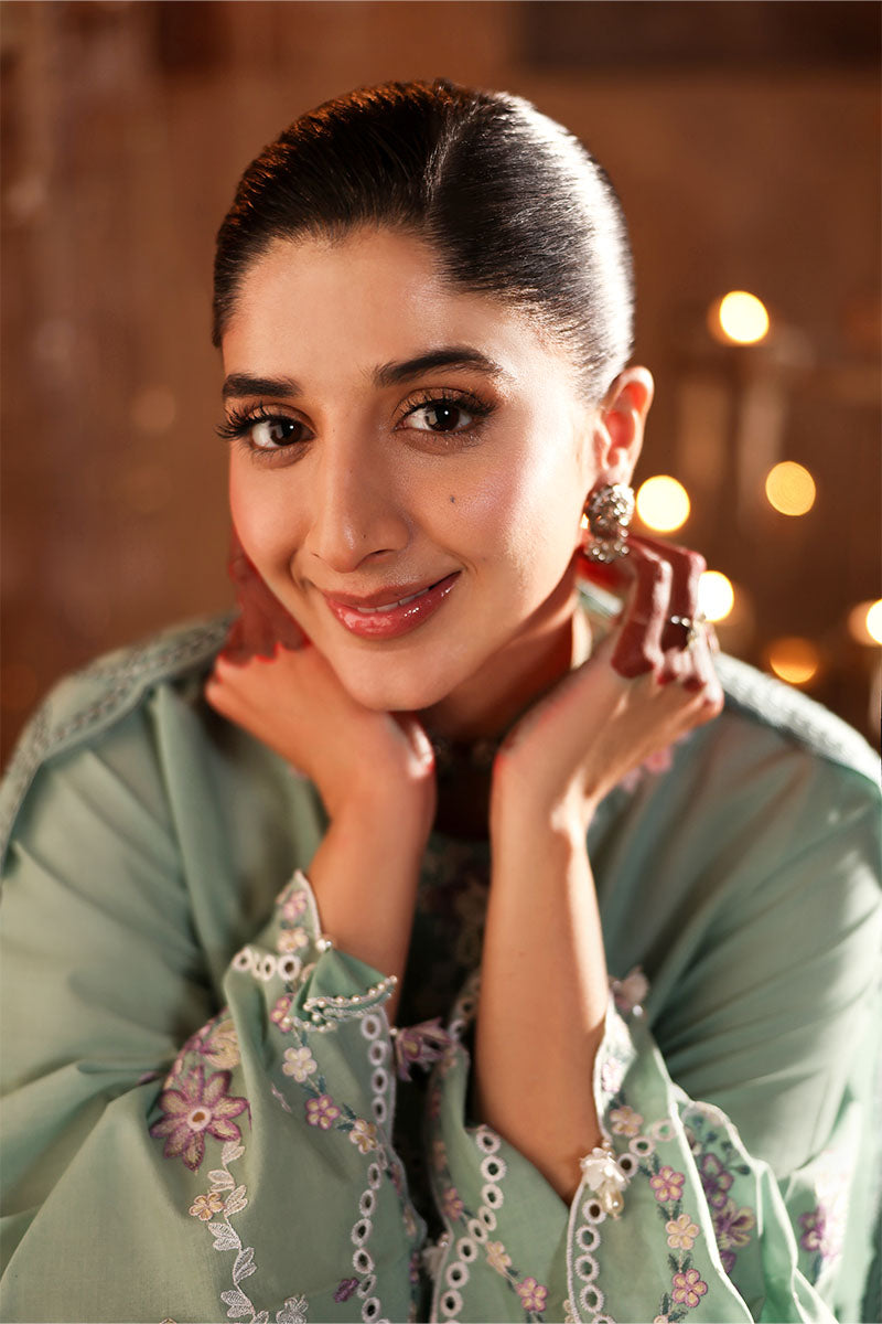 Festive – Meadow Muse - Embroidered Lawn