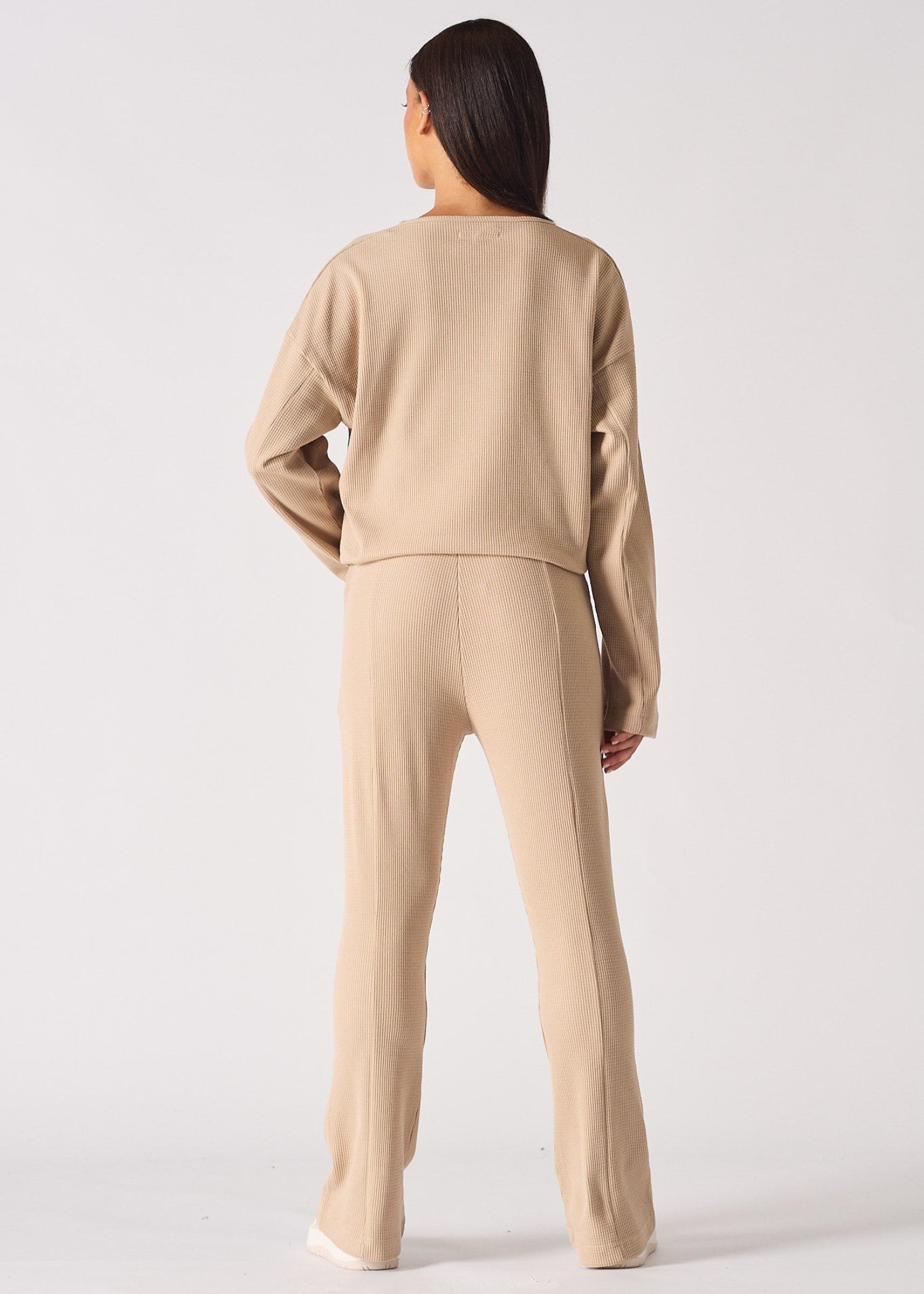 polyester Pants in Beige