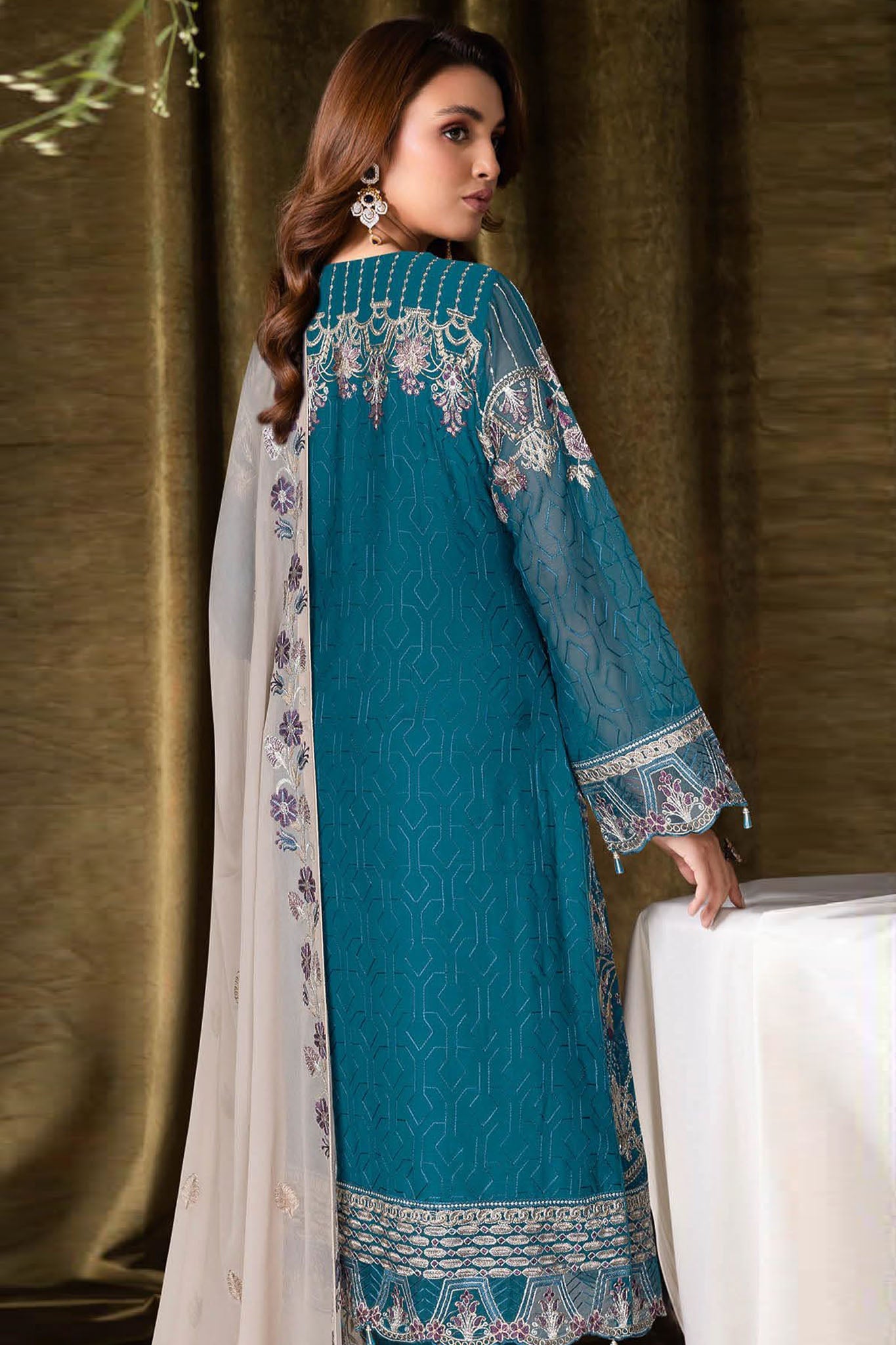 Sangeet Chiffon Formals – B-401