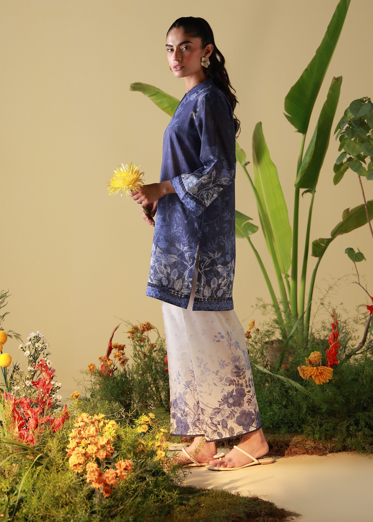 cambric Unstitched in Blue
