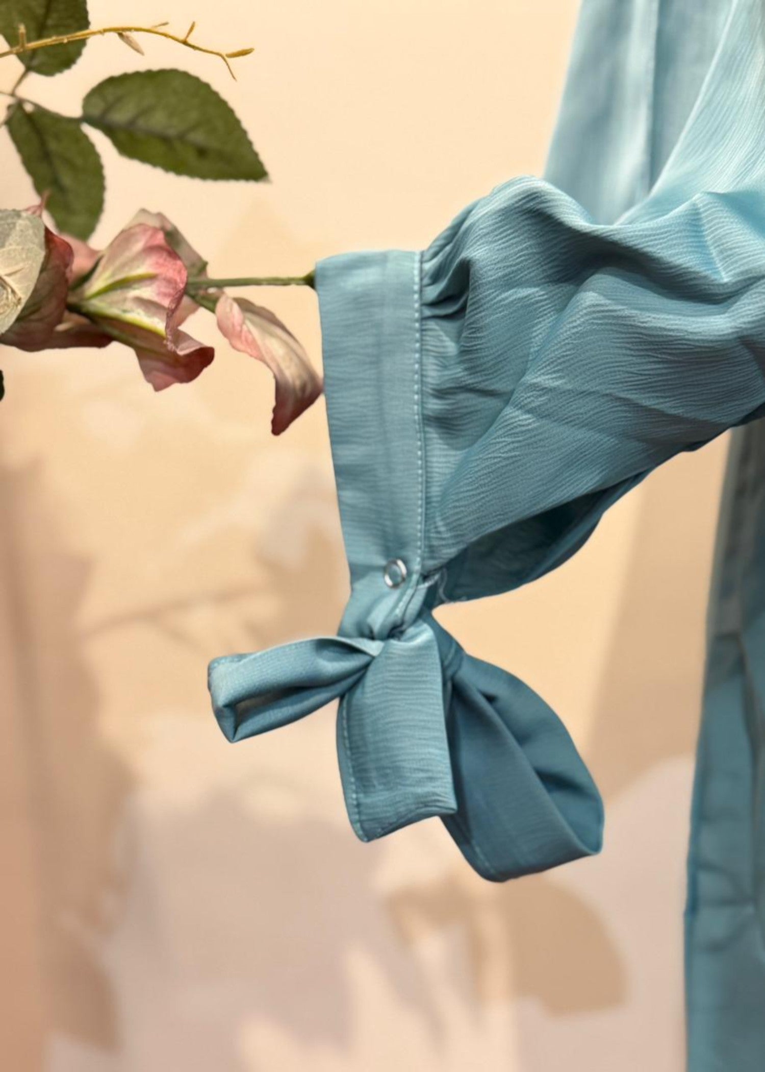 nidha Abaya in Dark cyan