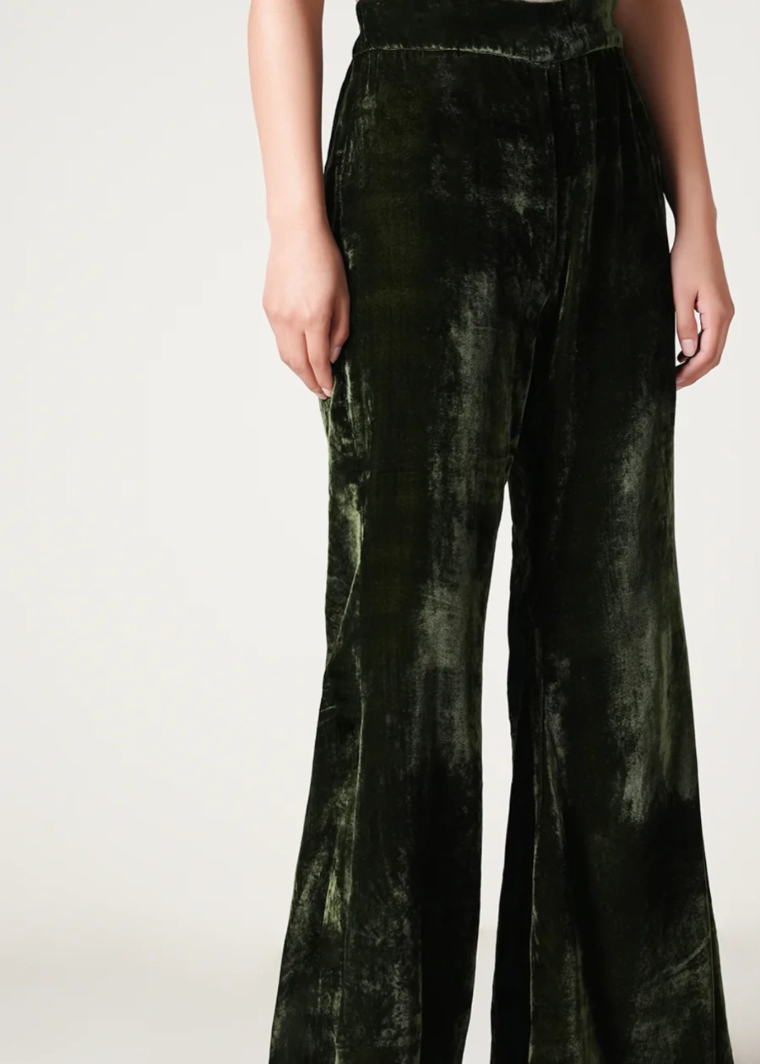 velvet Pants in Black