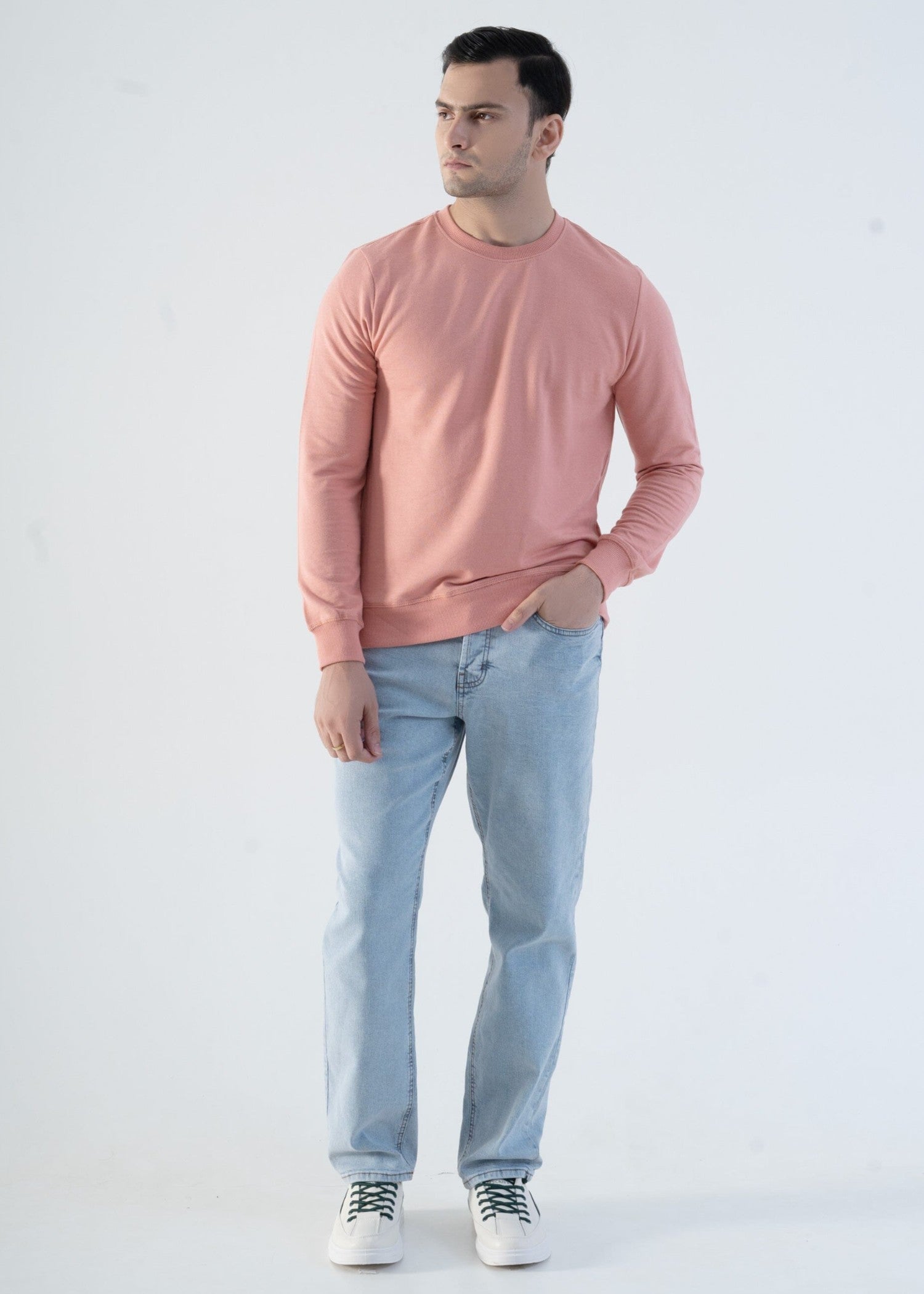 terry Sweatshirt in Pink by FLO Nine99