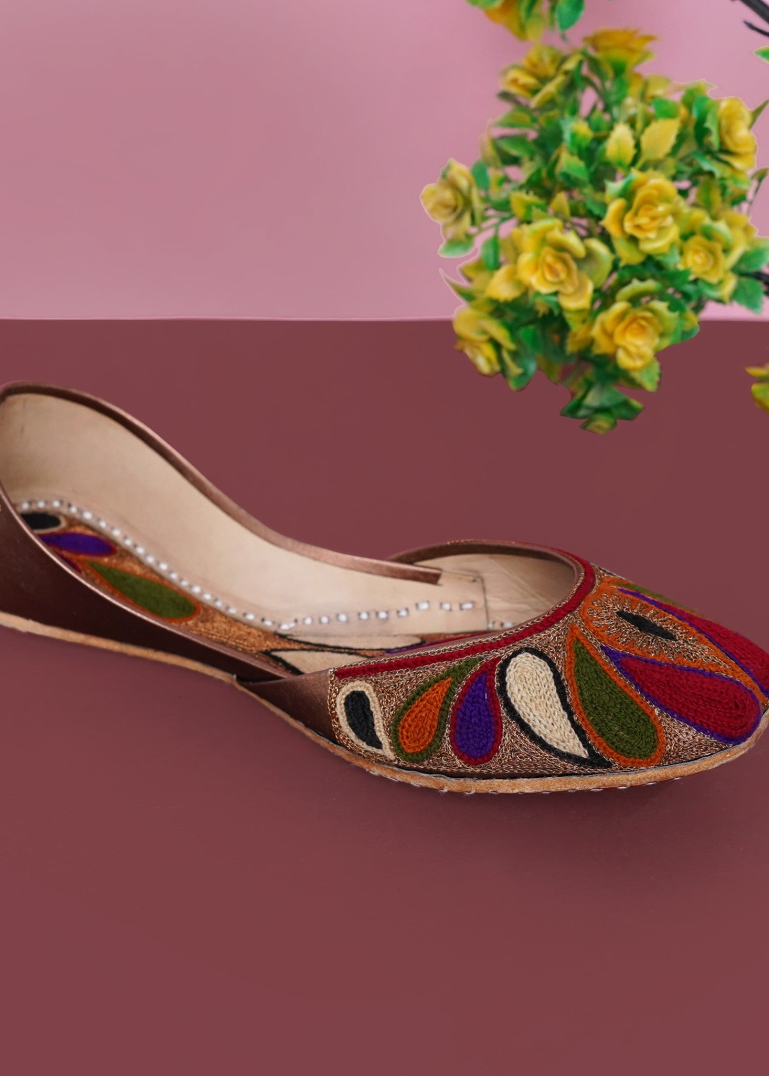 Khussa in Multi by - High Quality Women Khussa DWK3238