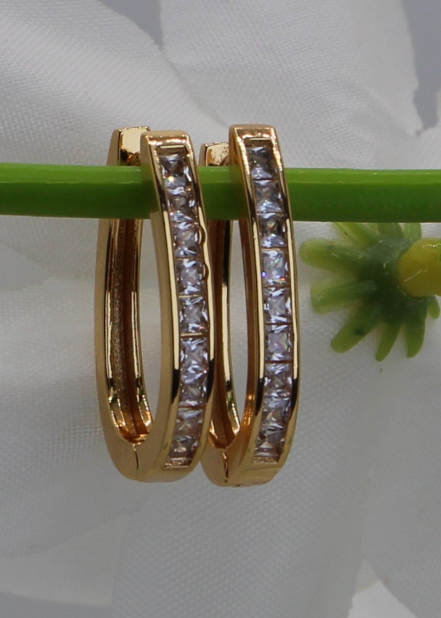 Earrings in Gold Color by - Trendy Women Earrings GLK8909