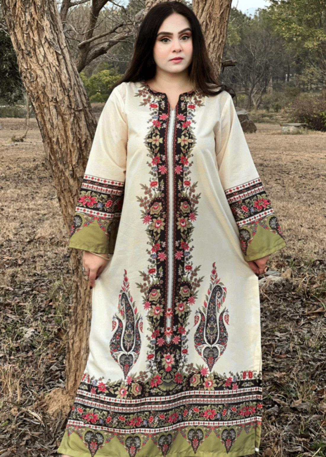 grip Kaftan in Champagne