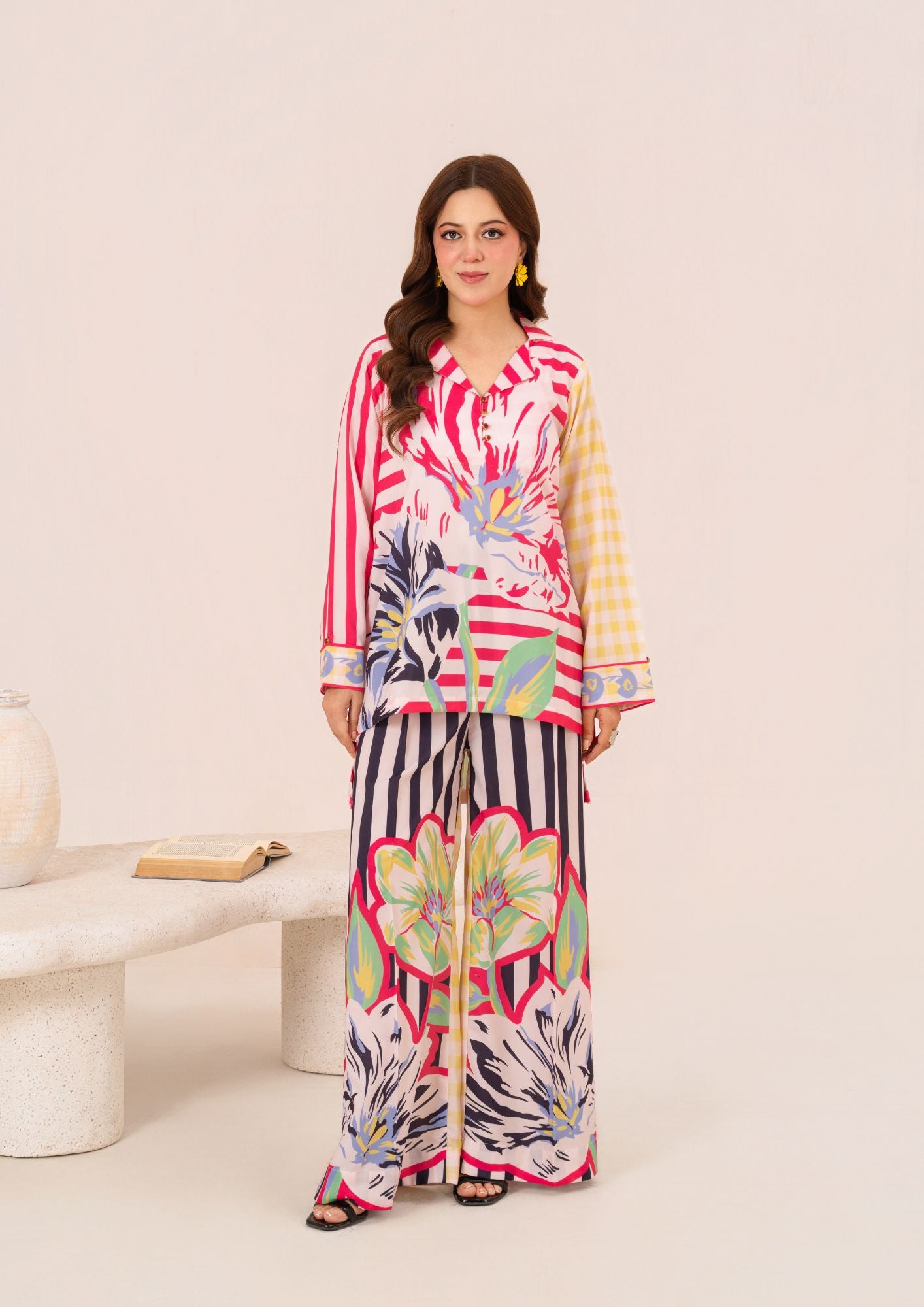 swiss cotton Co ord Sets in Multi