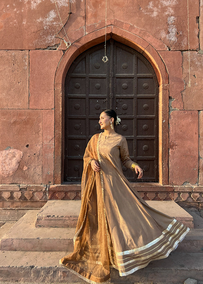 silk grip Maxi in Golden brown