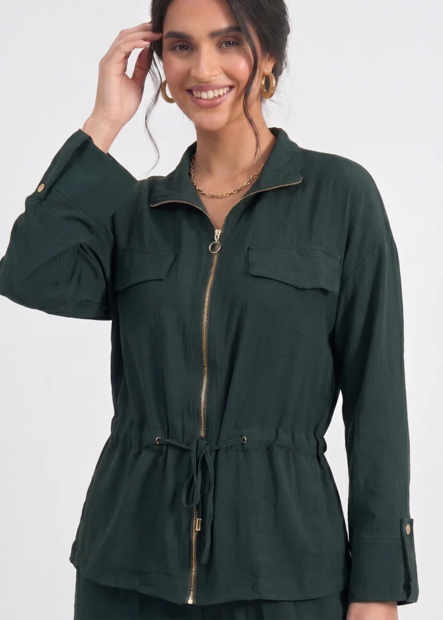 viscose Top in Teal