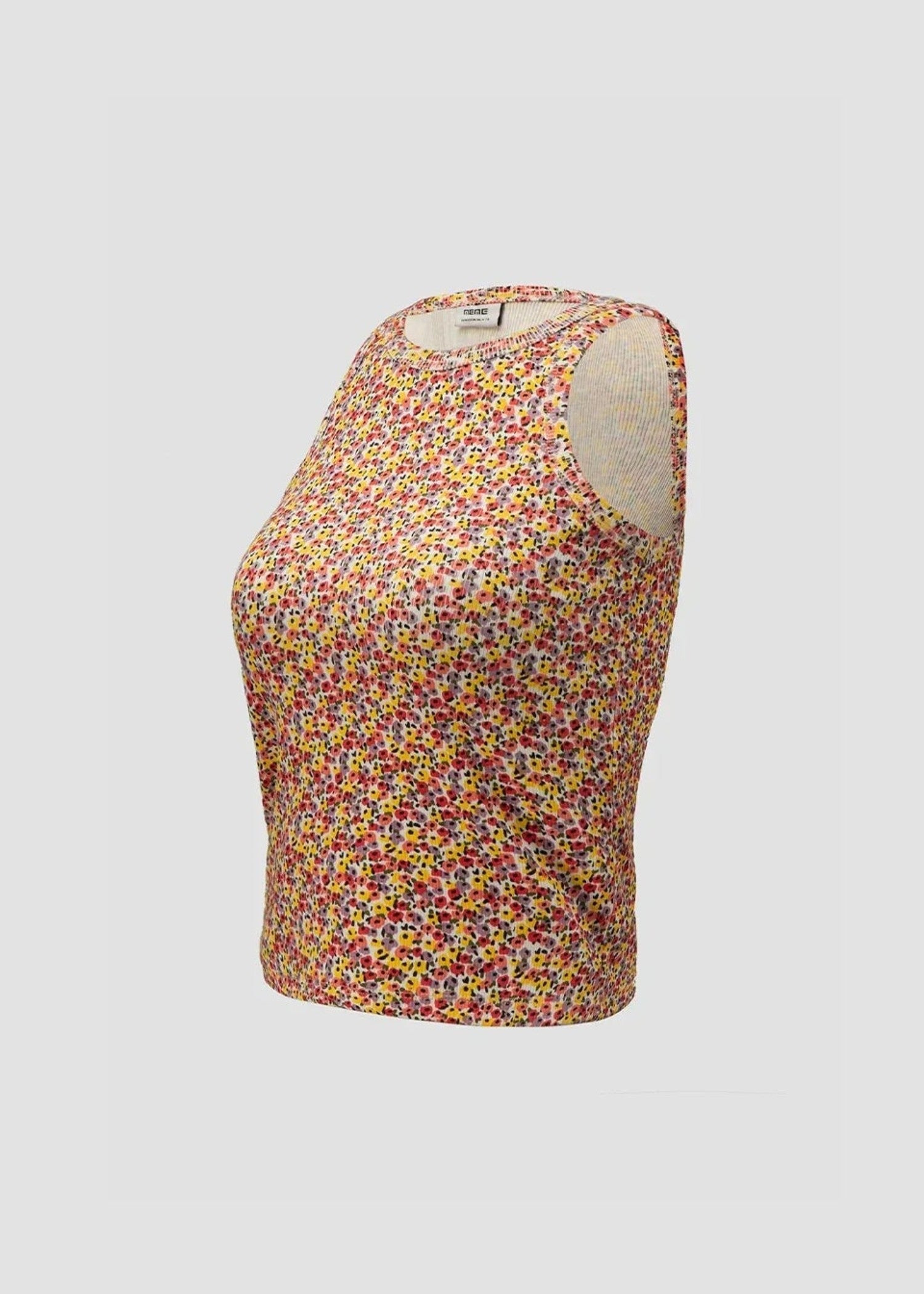 cotton jersey Tank Top in Multi