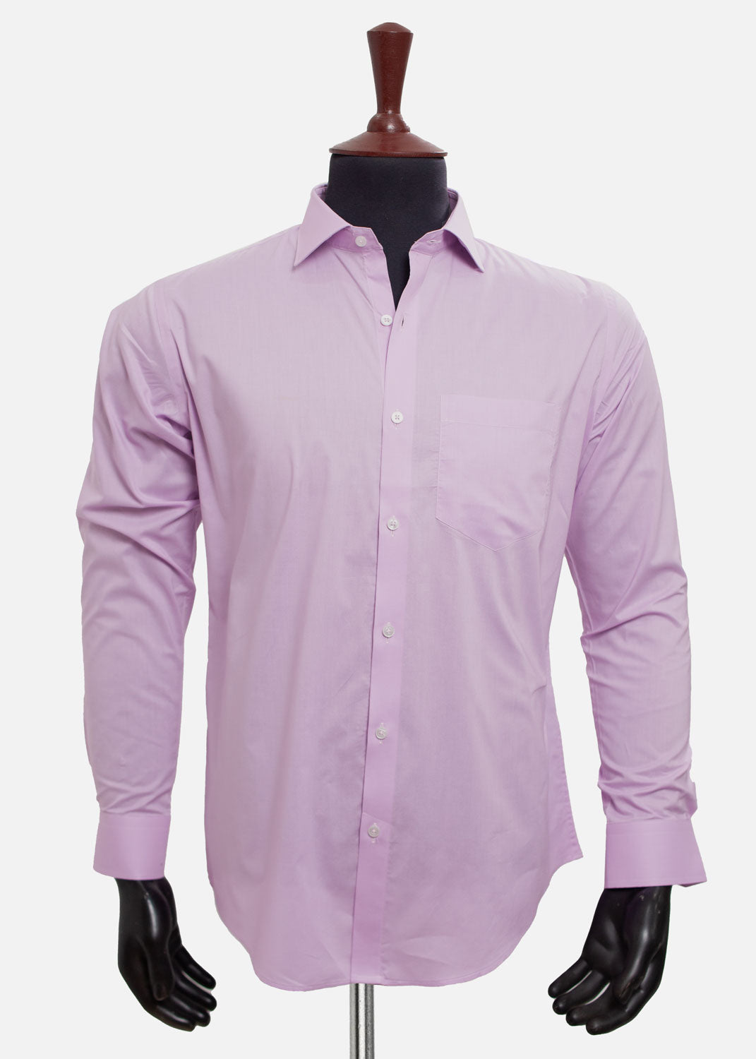 cotton Formal Shirt in Lilac by Y.Brand