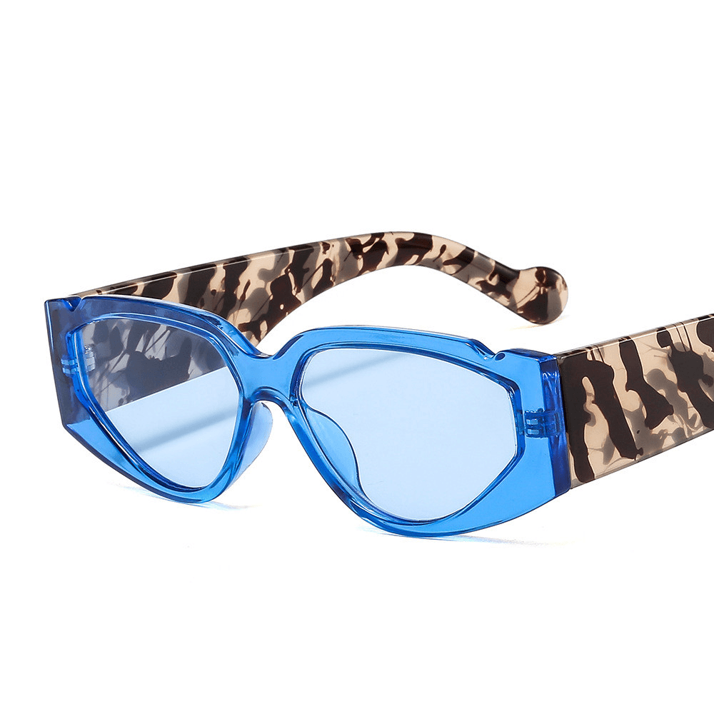 Personality Color Plastic Sunglasses, Trendy Sunglasses for Men and Women, Cross-Border Sunglasses