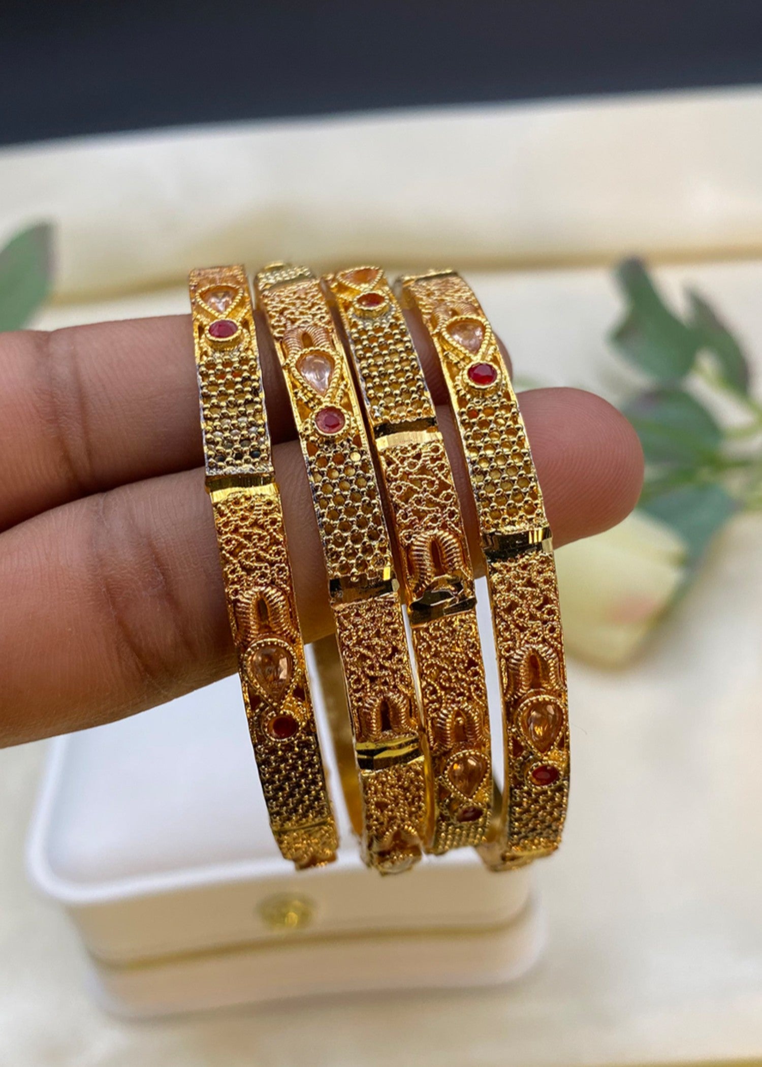 Bangles in Multi Color by - Trendy Women Bangles PZI4605