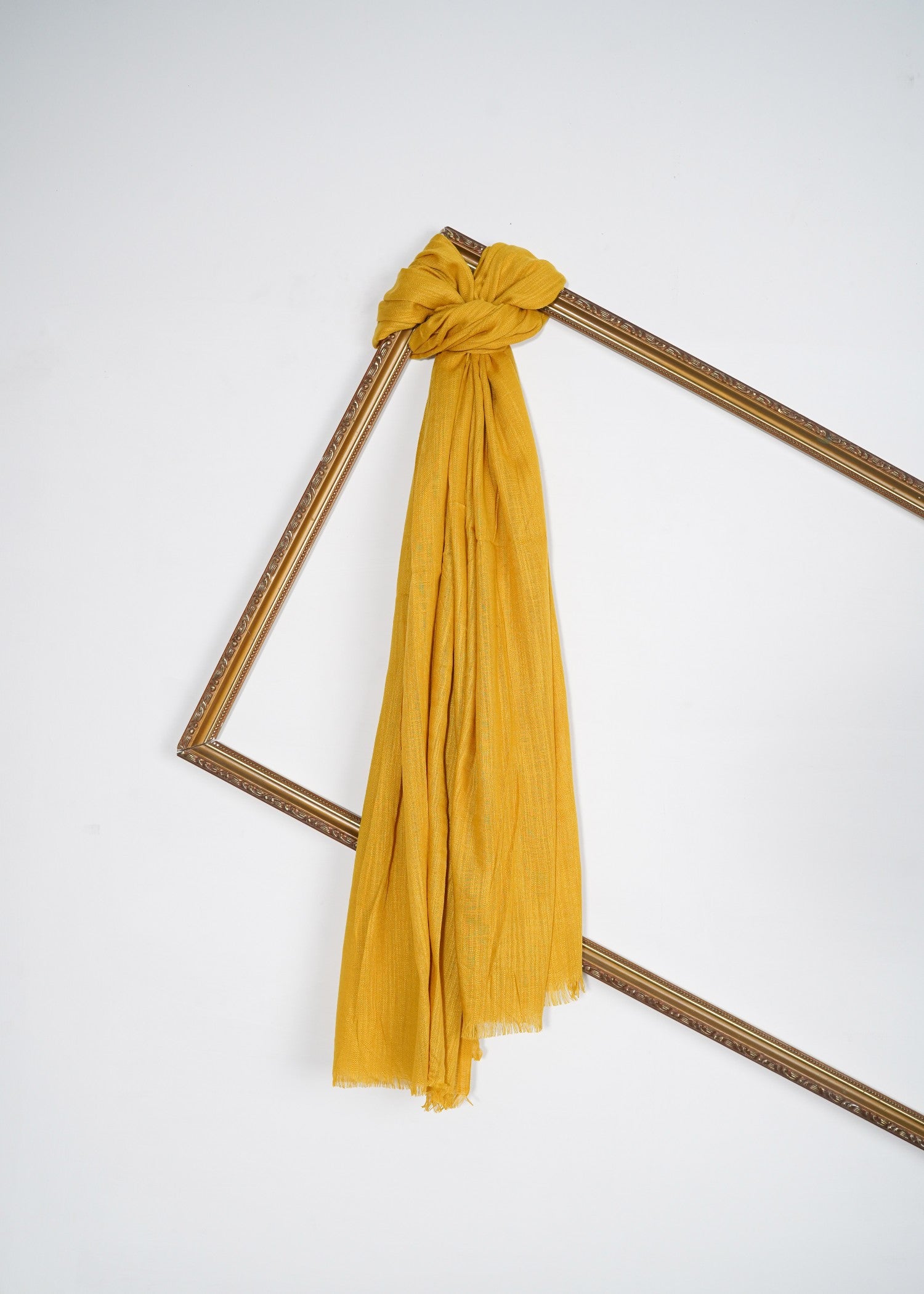 lawn Hijab in Mustard