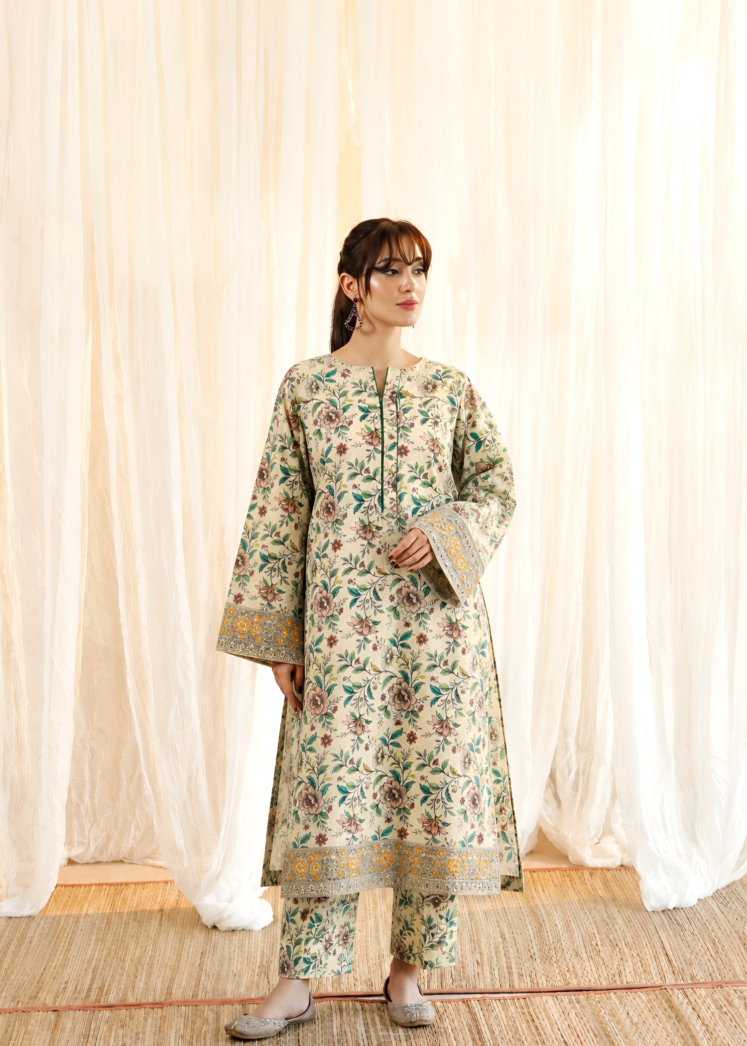 linen Co Ord Sets in Beige