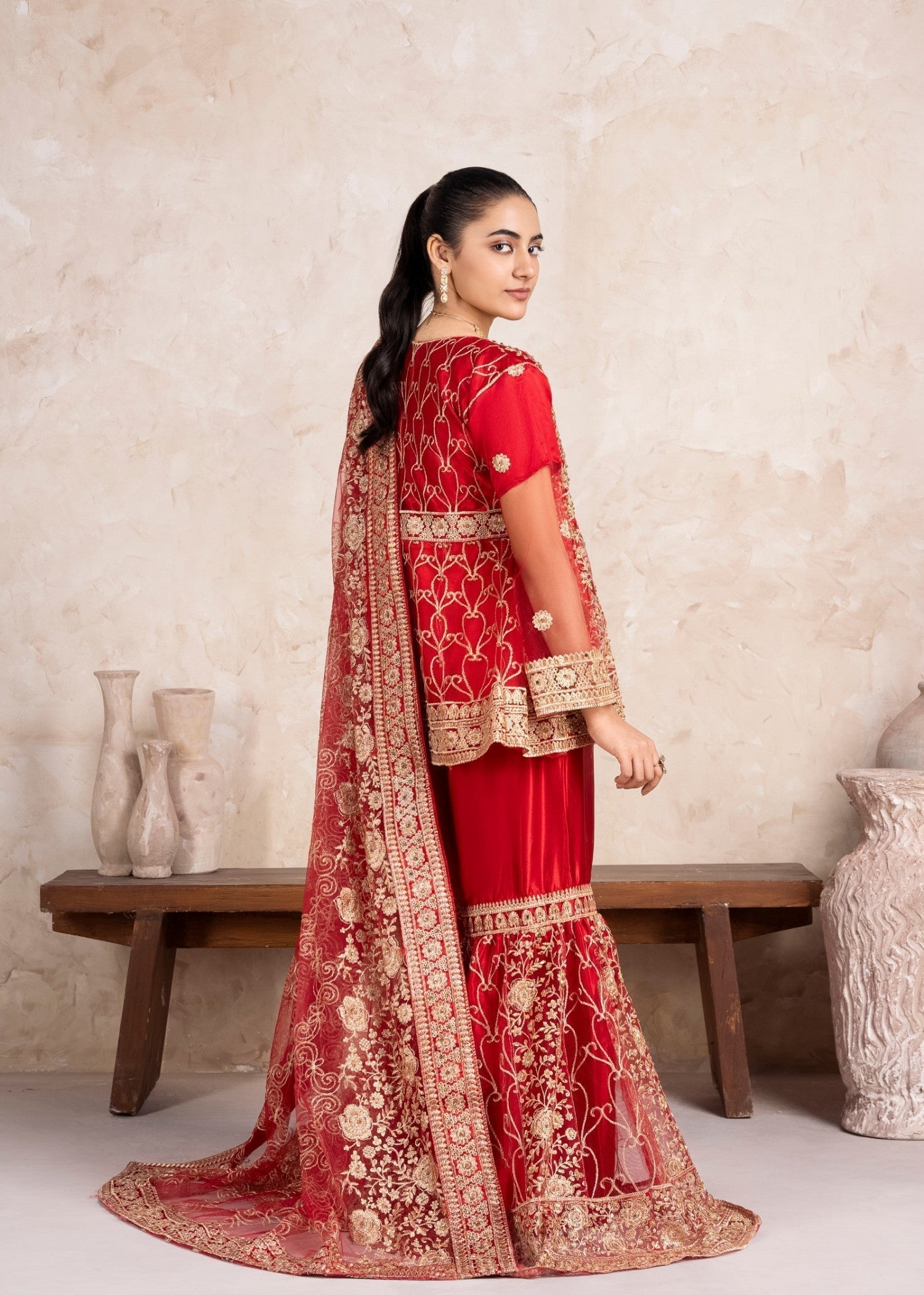 net Gharara in Red