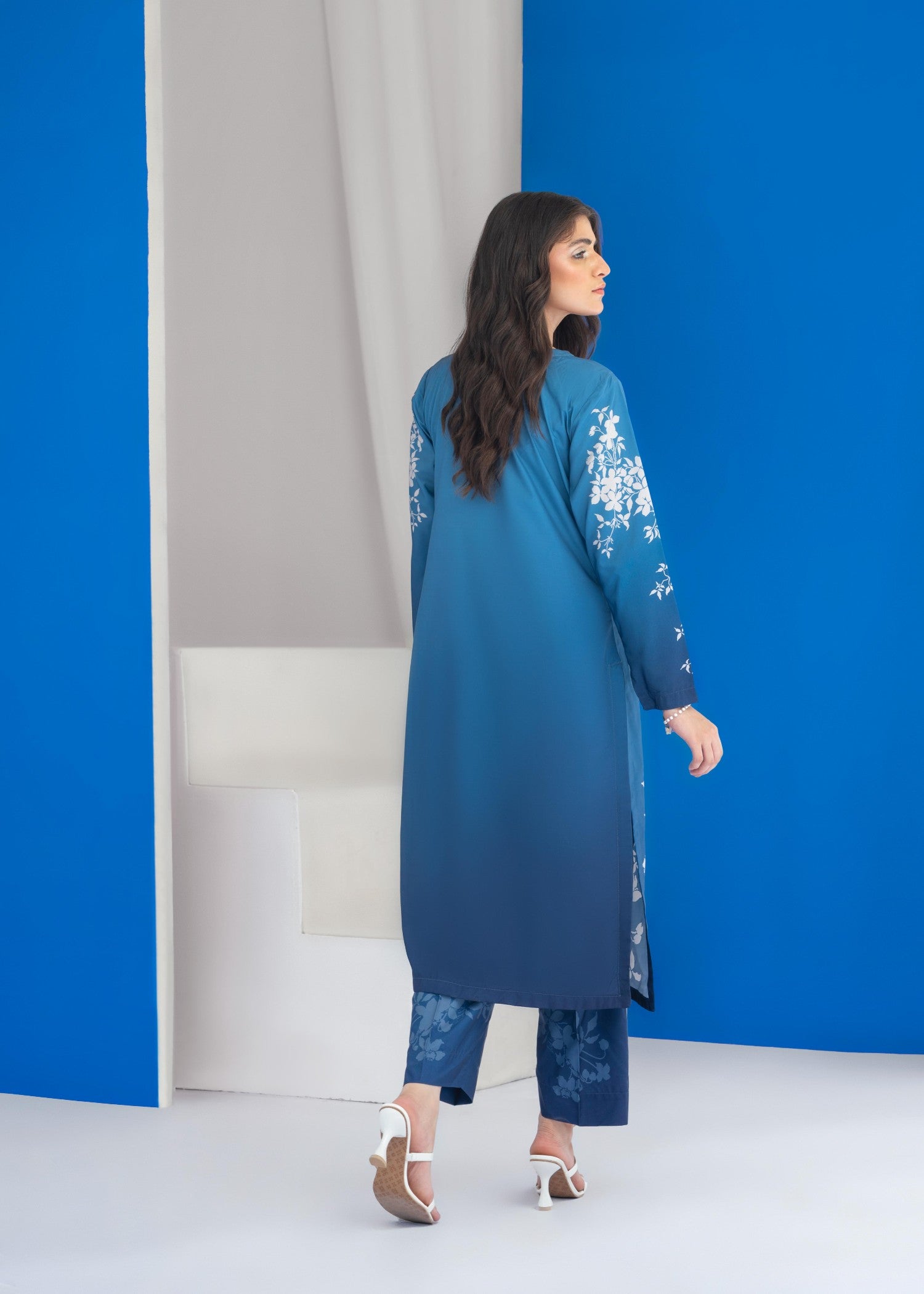 cambric Co Ord Sets in Ocean blue