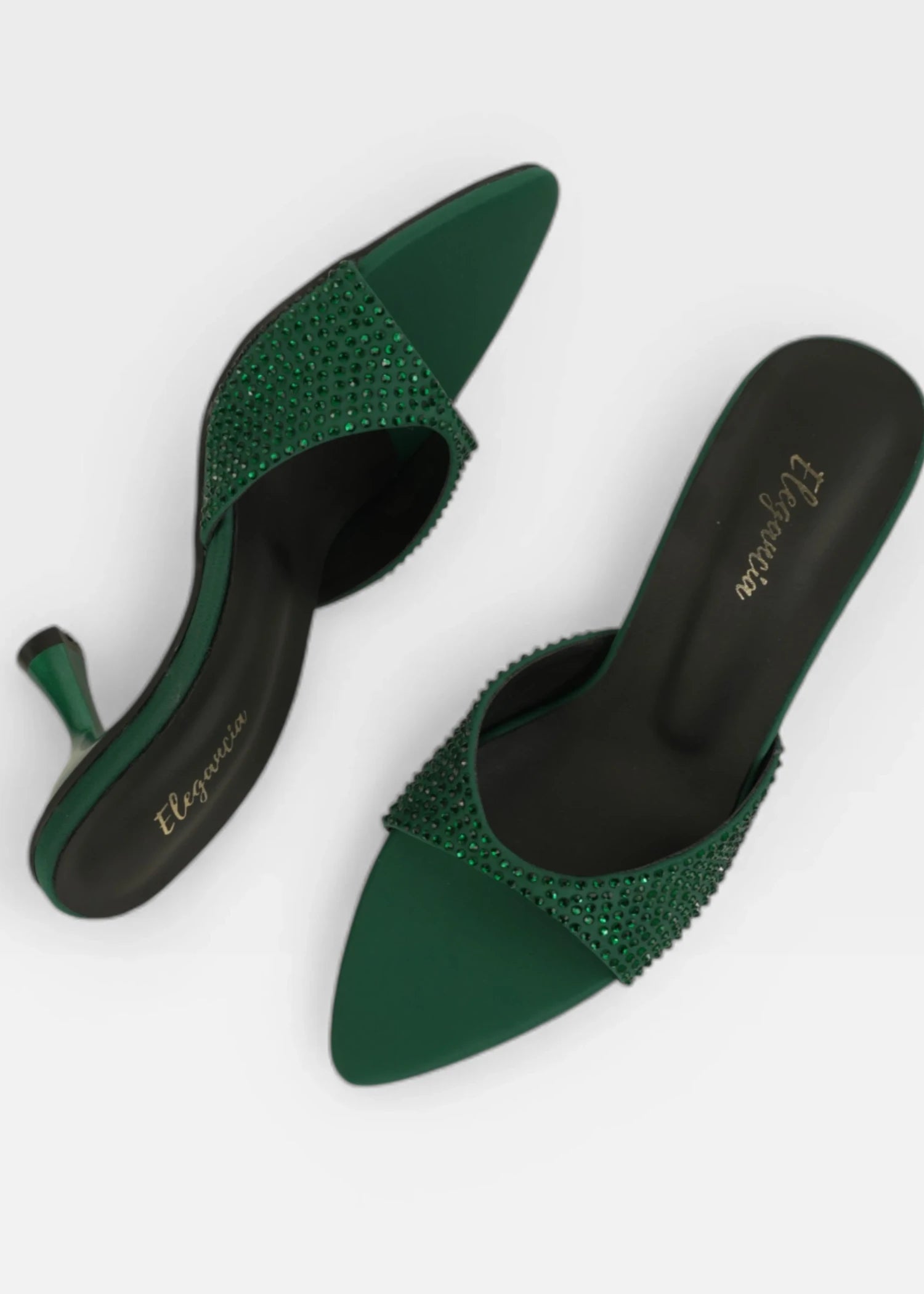 Heels in Green by - High Quality Women Heels CUL4783